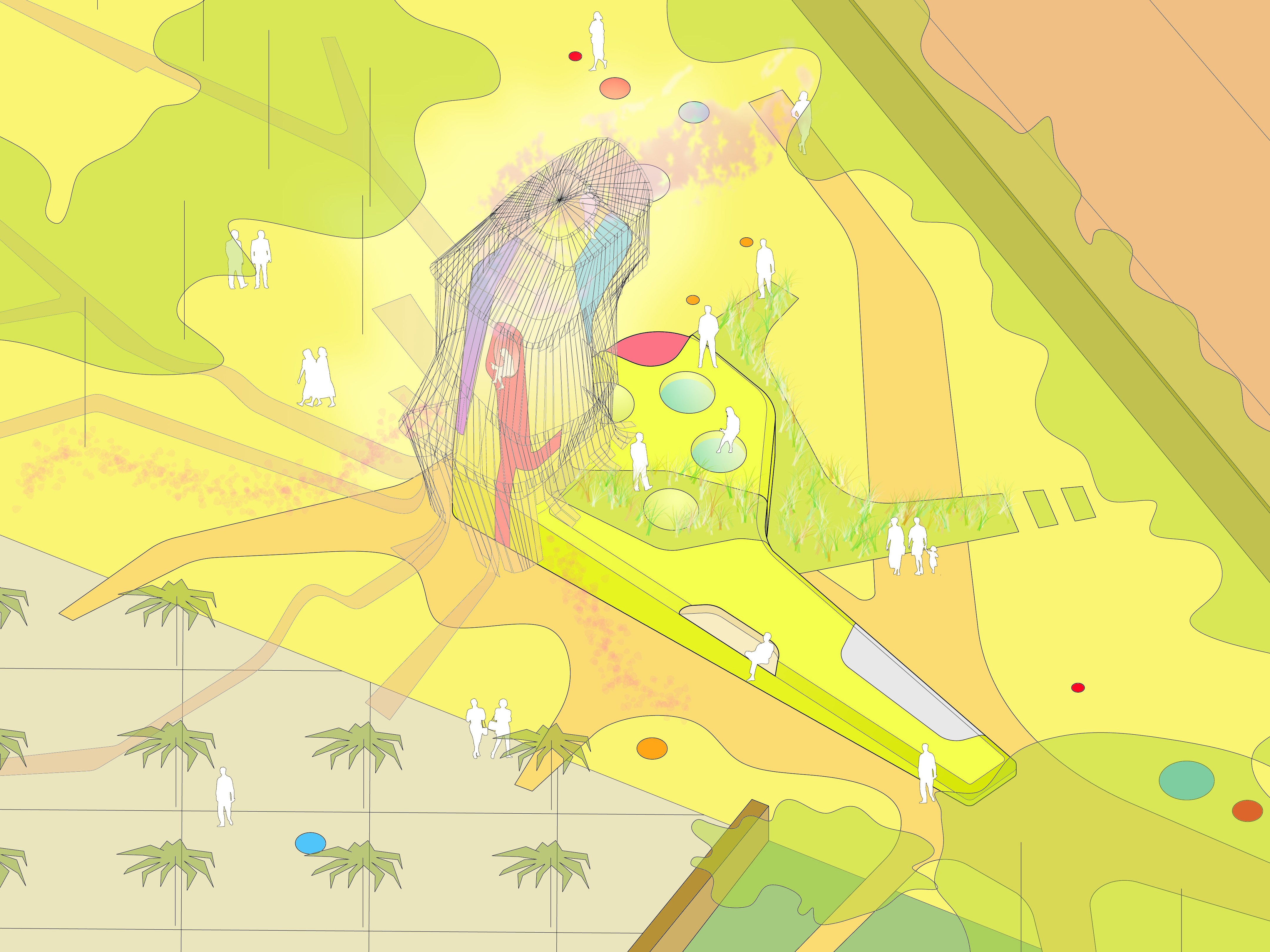 MEIAC Enhanced Environment. View depicting hard and soft nodes in operation