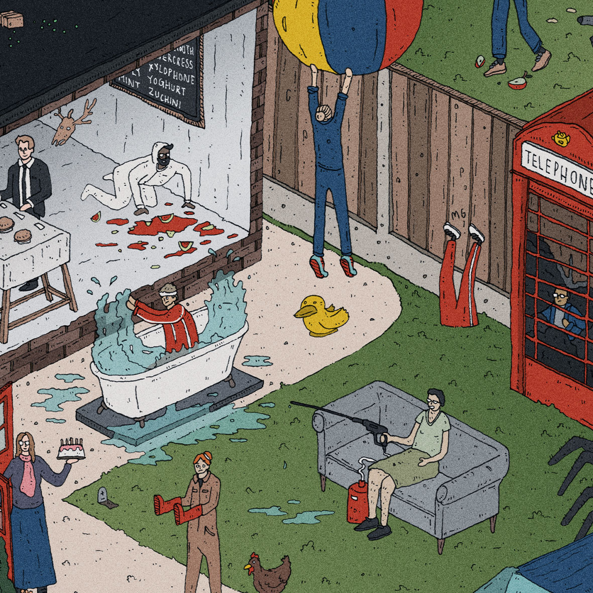 Taskmaster Wimmelbild