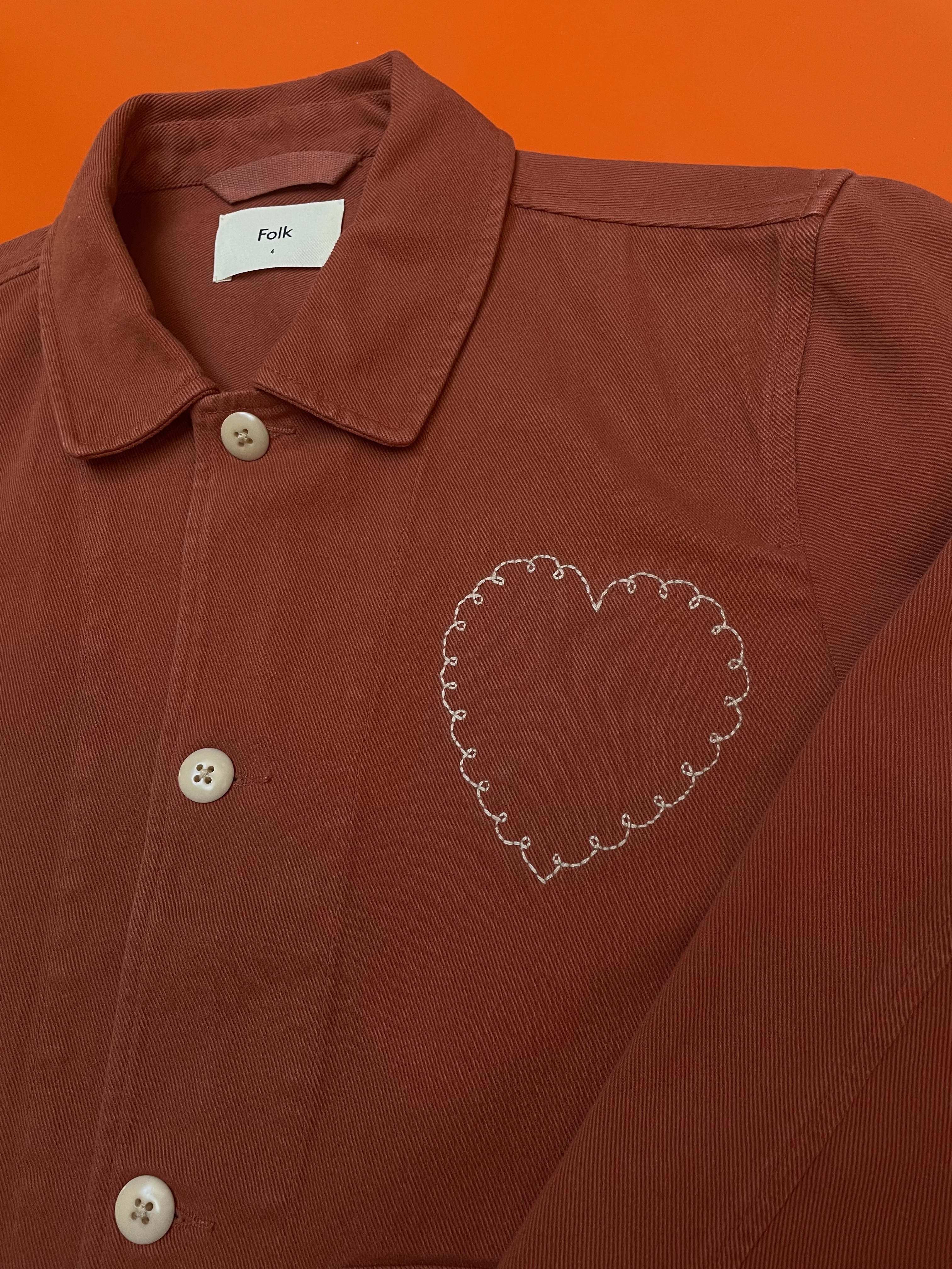 Hand Embroidery for Evan Joan Repair