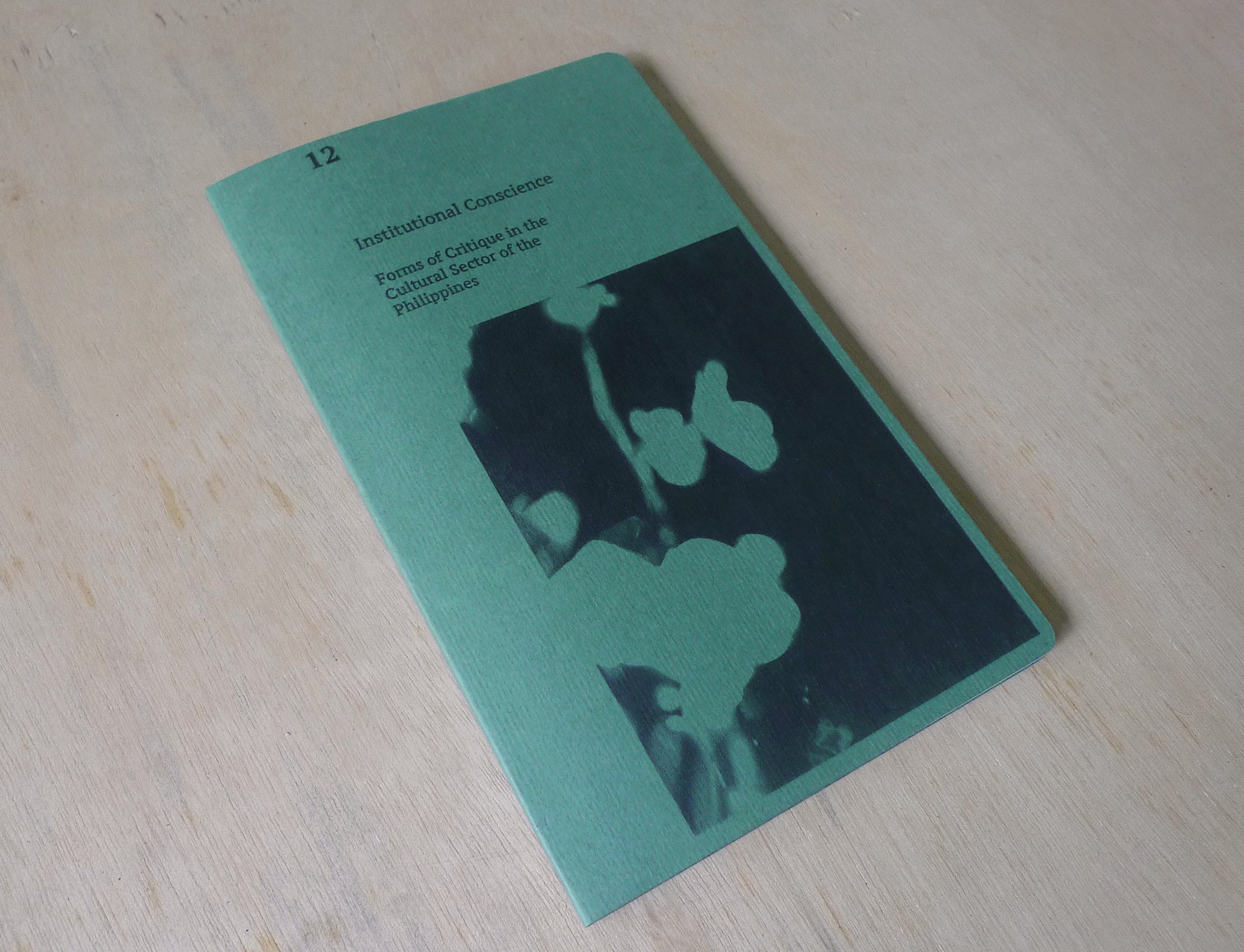 Institutional Conscience 12, graphite on toned paper mounted on blank notebook, 29 x 13 x 0.5 cm, 2020