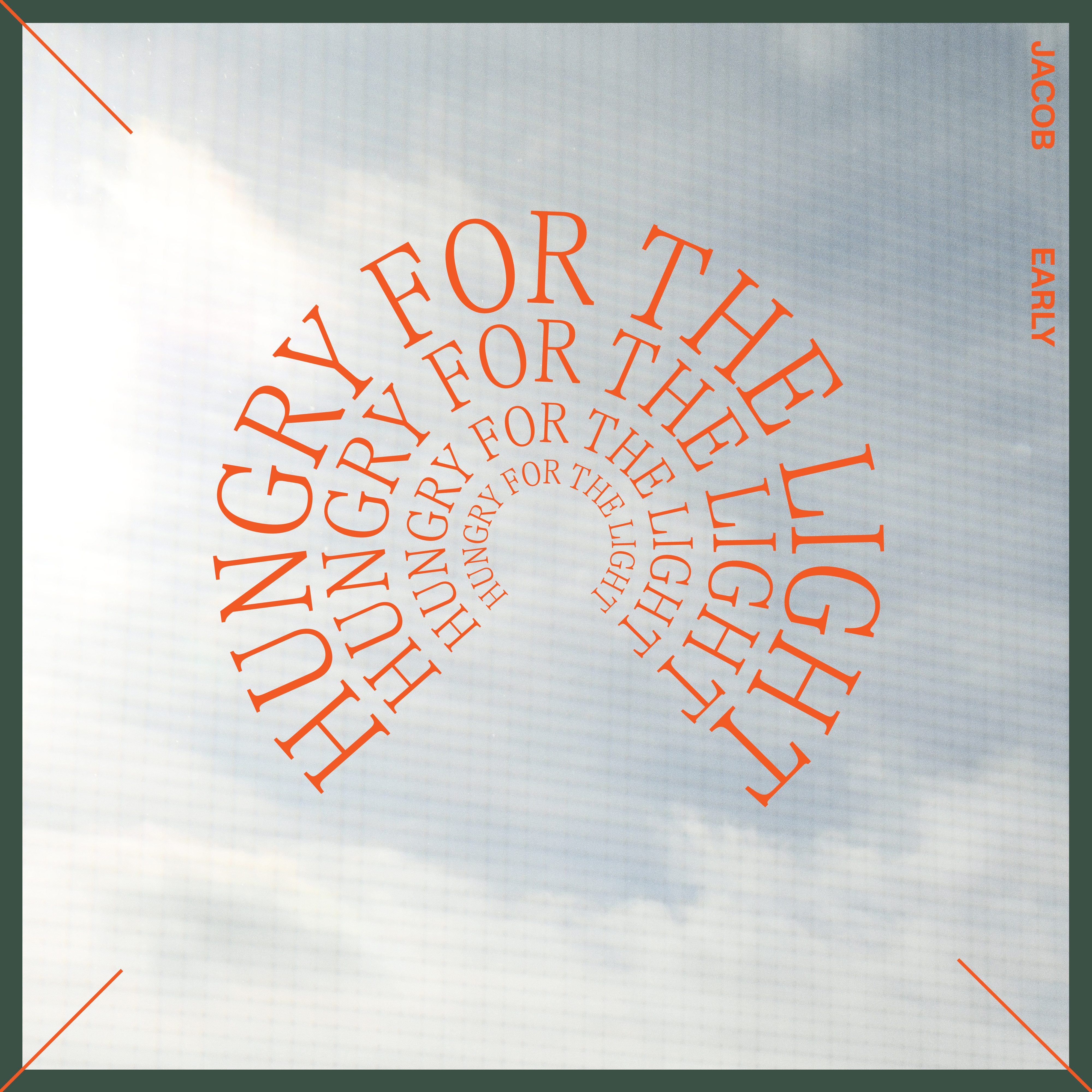 Jacob Early, single cover design