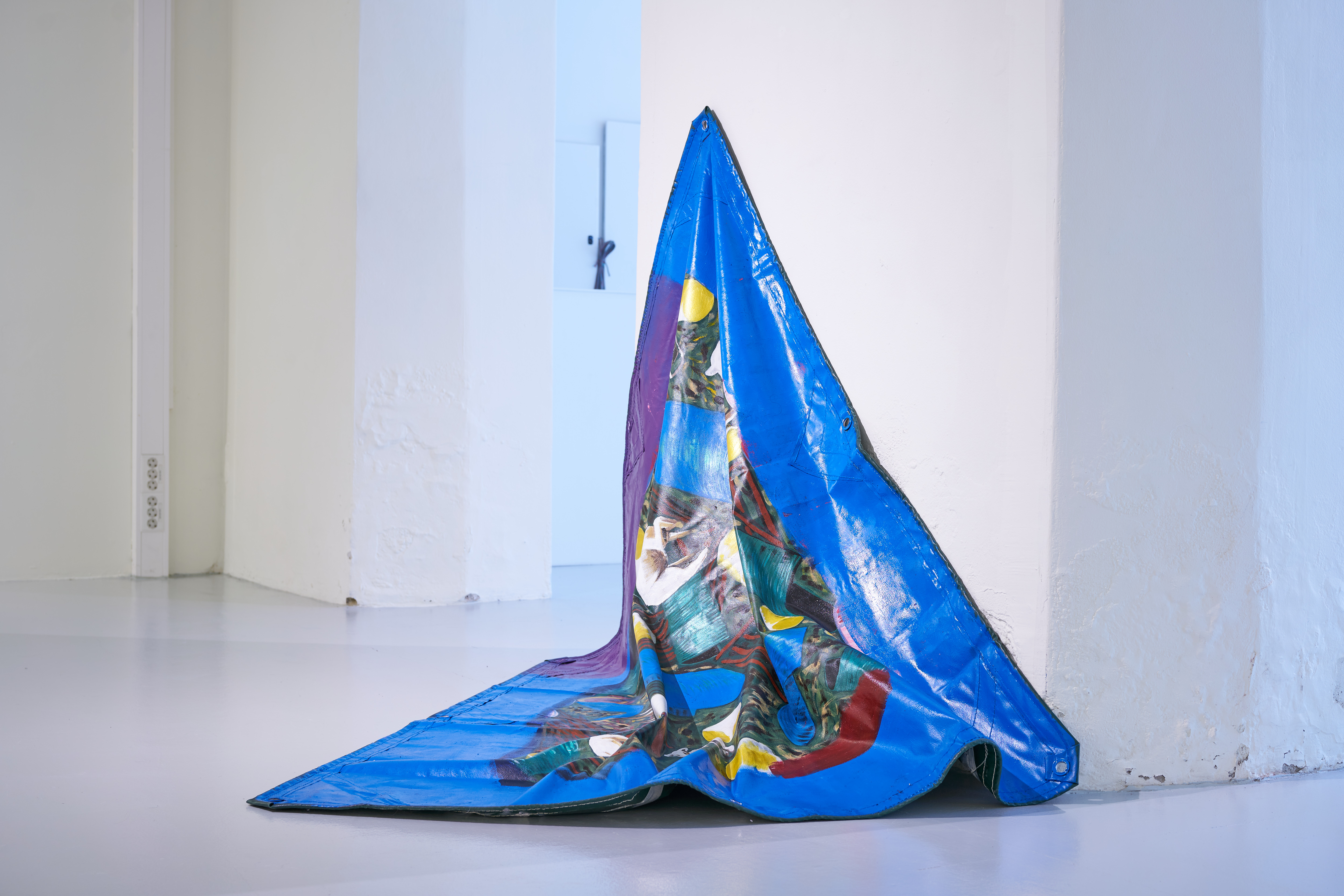 'Cow in an Air Raid Shelter' as part of 'Common Land' at USF Visningsrommet, November 2021