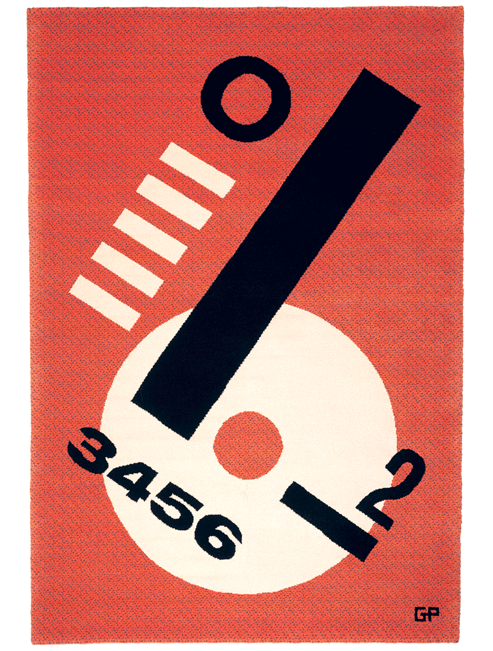 Heroes of Typography, 1993. Hand-knotted carpet, 100% Australian wool, 200x250 cm.