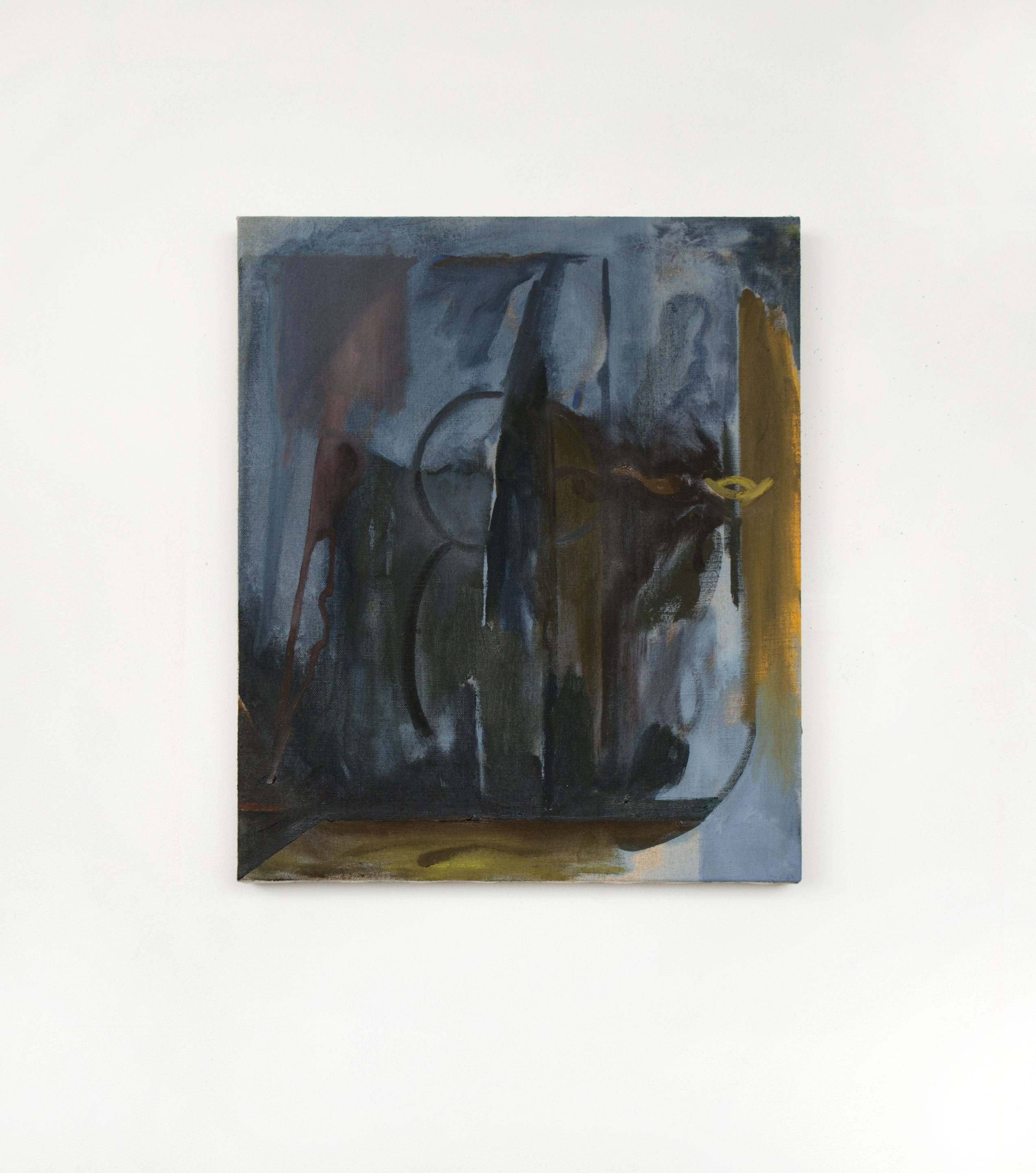 Door and Key, 2015 Oil on Linen, 18"x15"