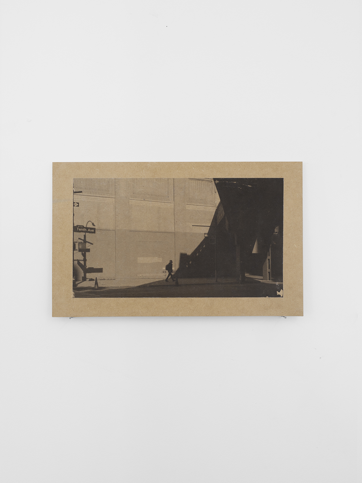 Traveling Salesman, 2018-2019 33 x 20.5 cm / 13 x 8 in.Image Transfer on MDF