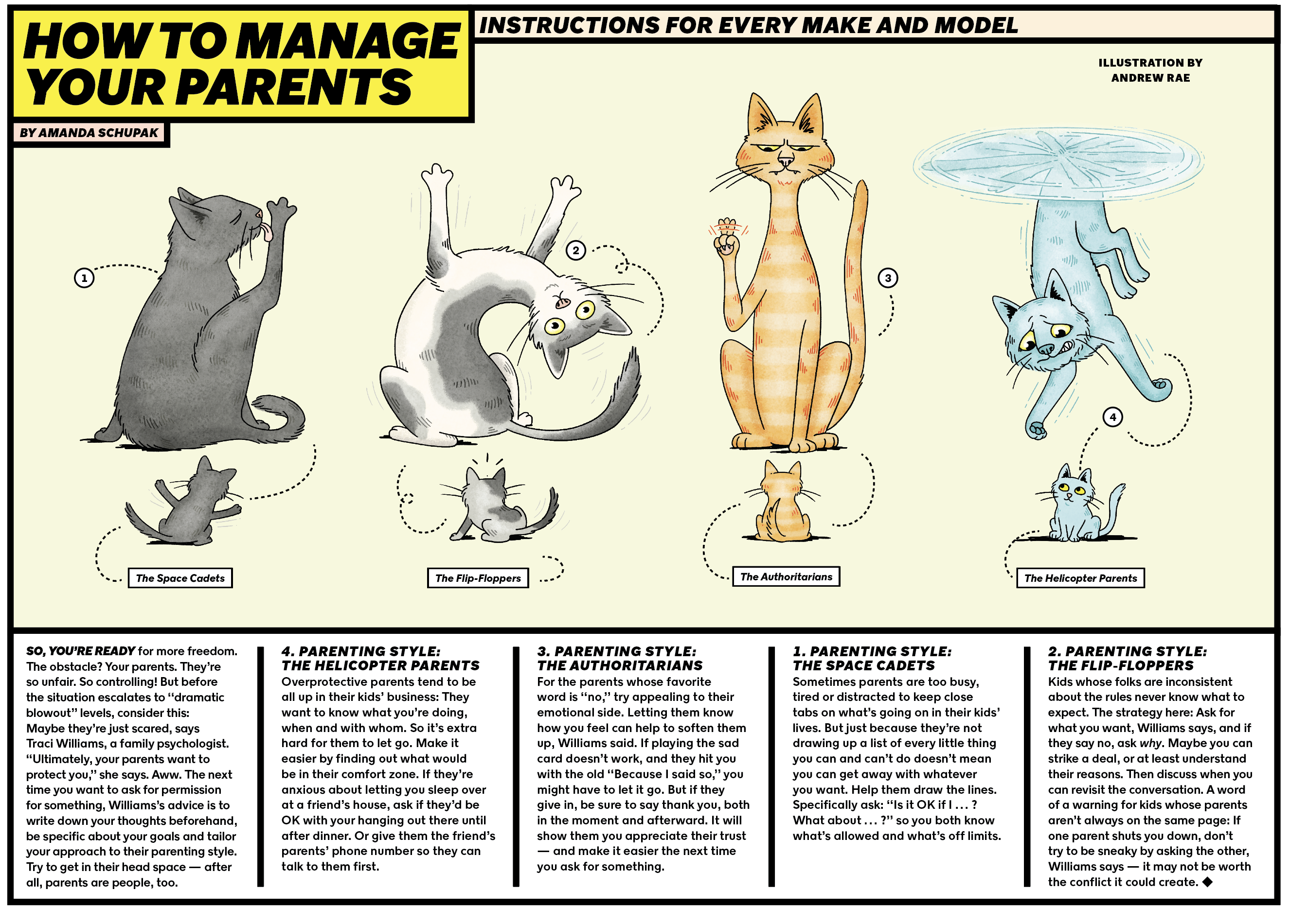 How to Manage your parents for NY Times Kids