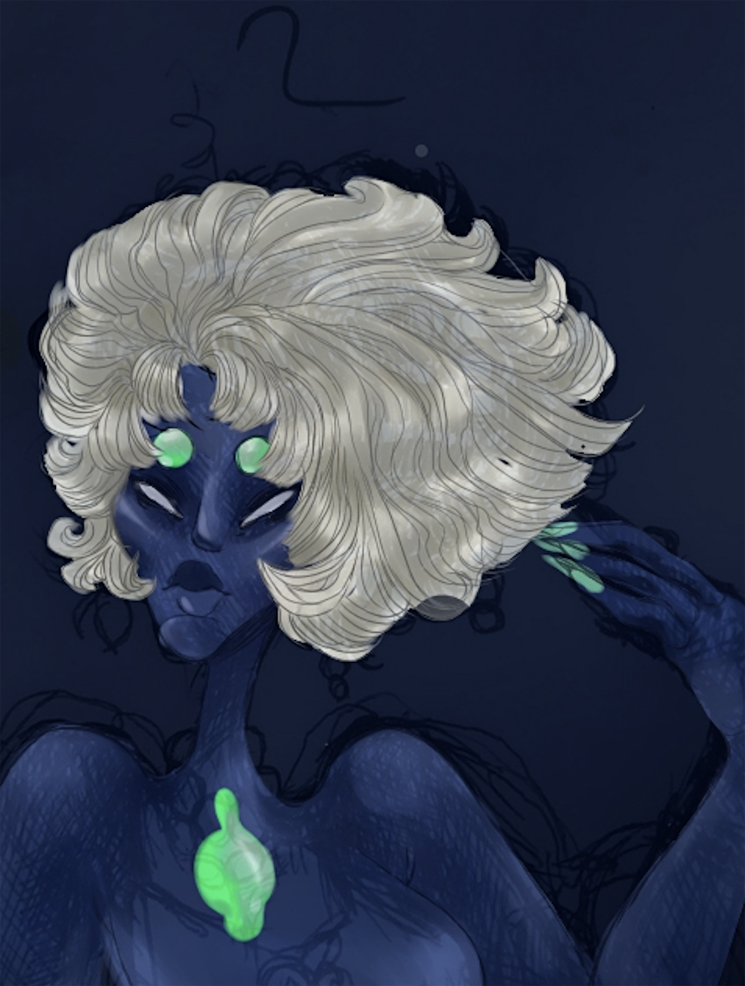 Green-eyed