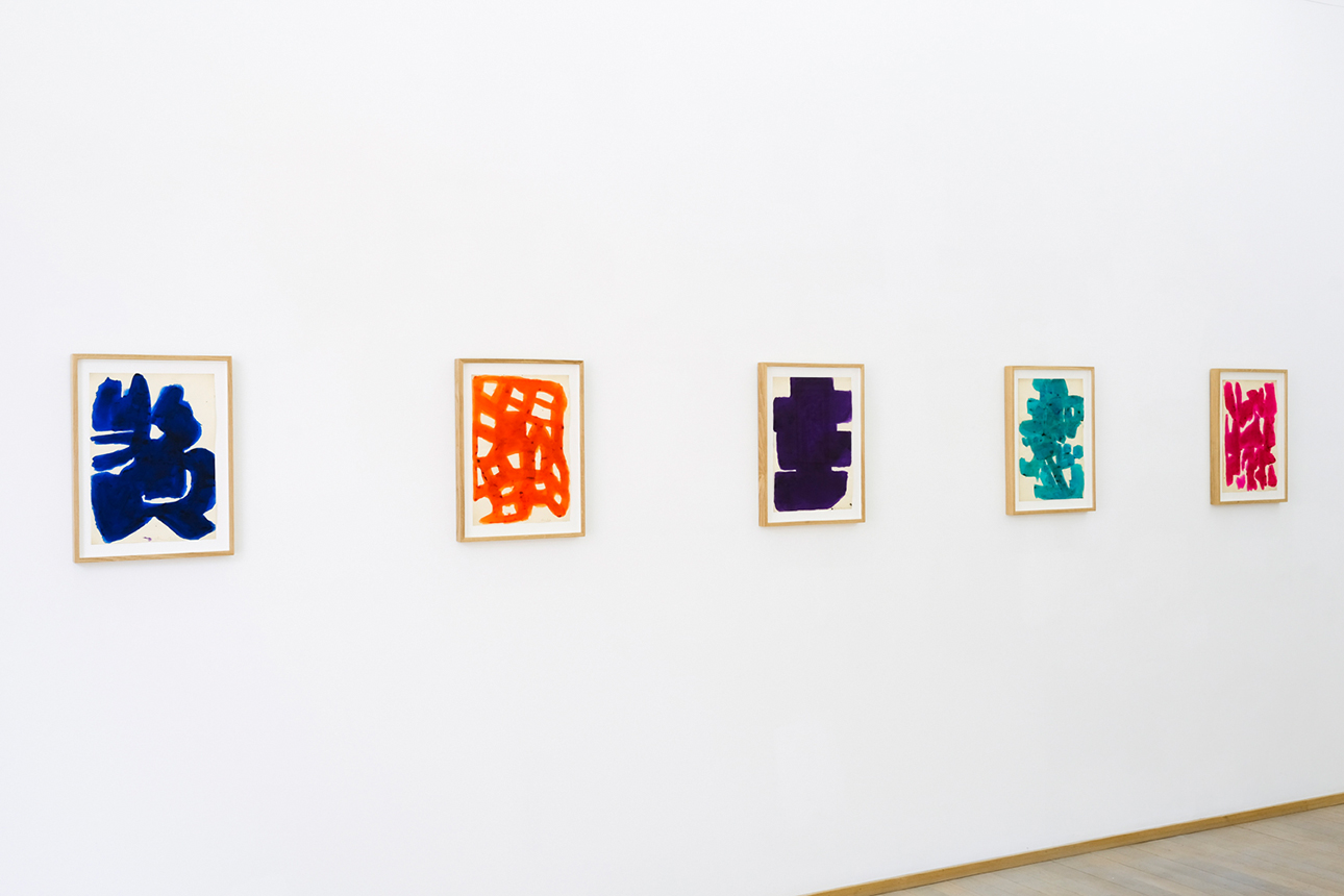 August Clusserath Vue d'exposition Nosbaum Reding Projects, 2022