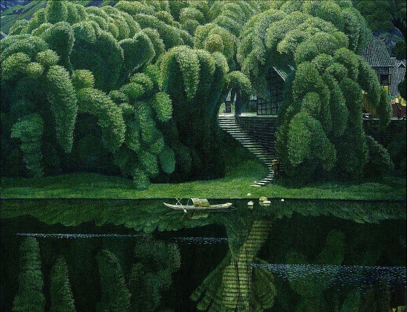 Bottle Brush Trees by Jian Chong Min