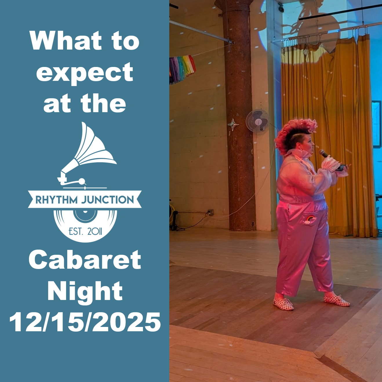 Cabaret Night 2025 Slide 1