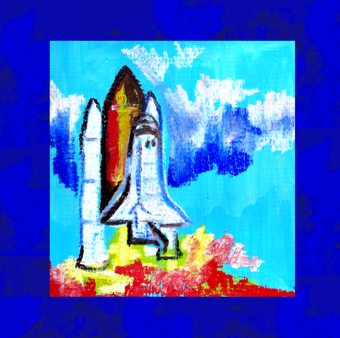 Single artwork for "Rocket Launcher" by Young Kieran