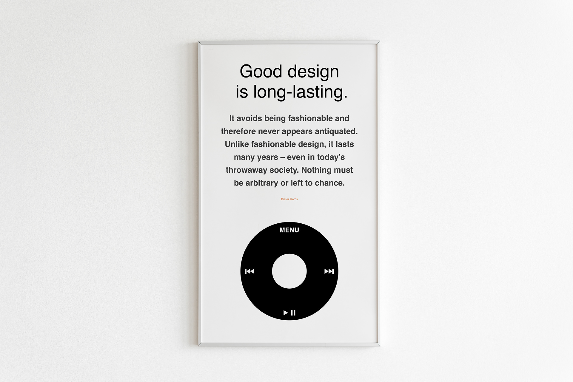 The idea of this poster is to emphasize the thesis ‘What’s old is new again’  by comparing two everlasting designs :)