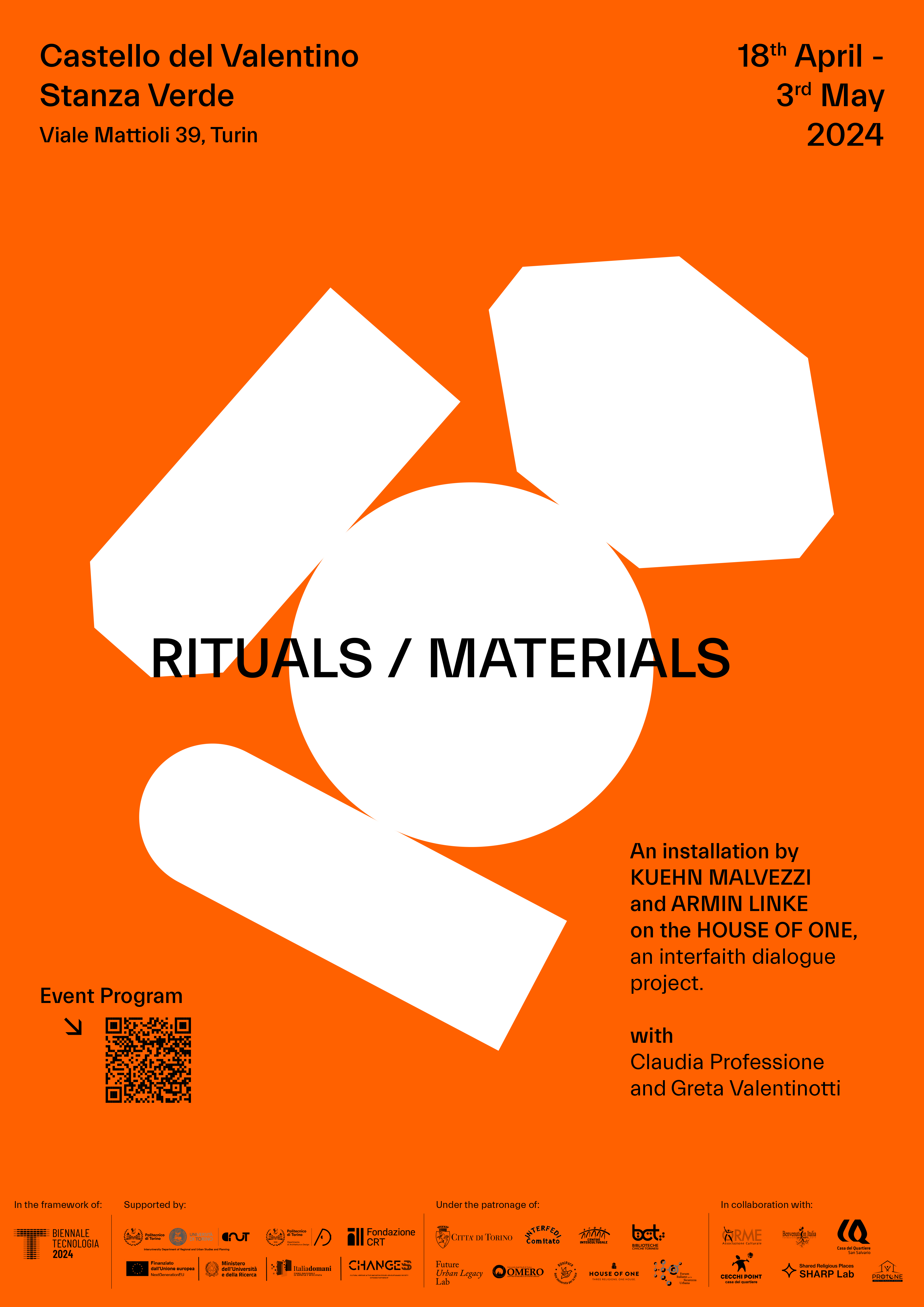 Exhibition RITUALS/MATERIALS, Turin 2024