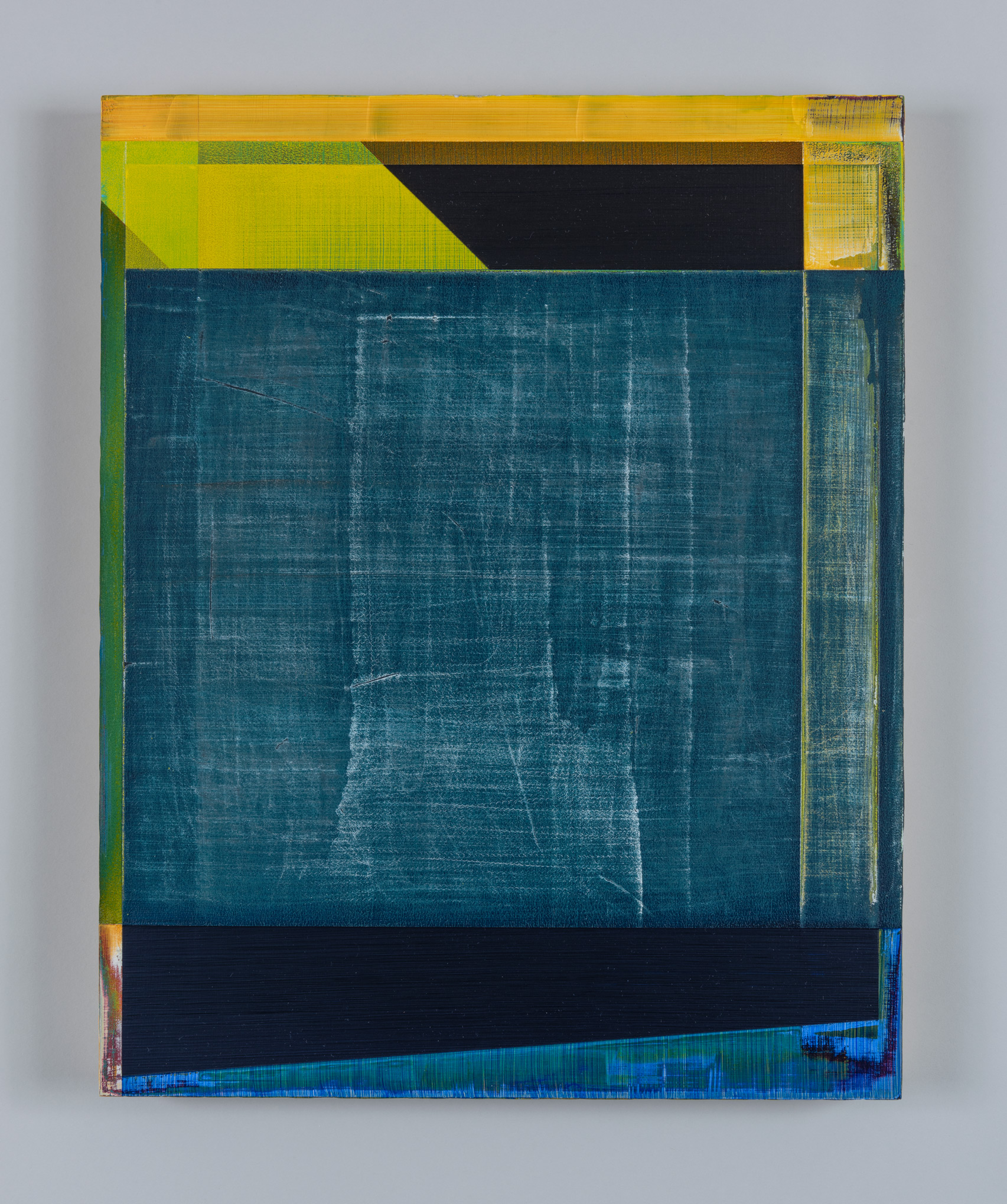 Dusk, 2023, acrylic on panel, 20 &times; 16&rdquo;.