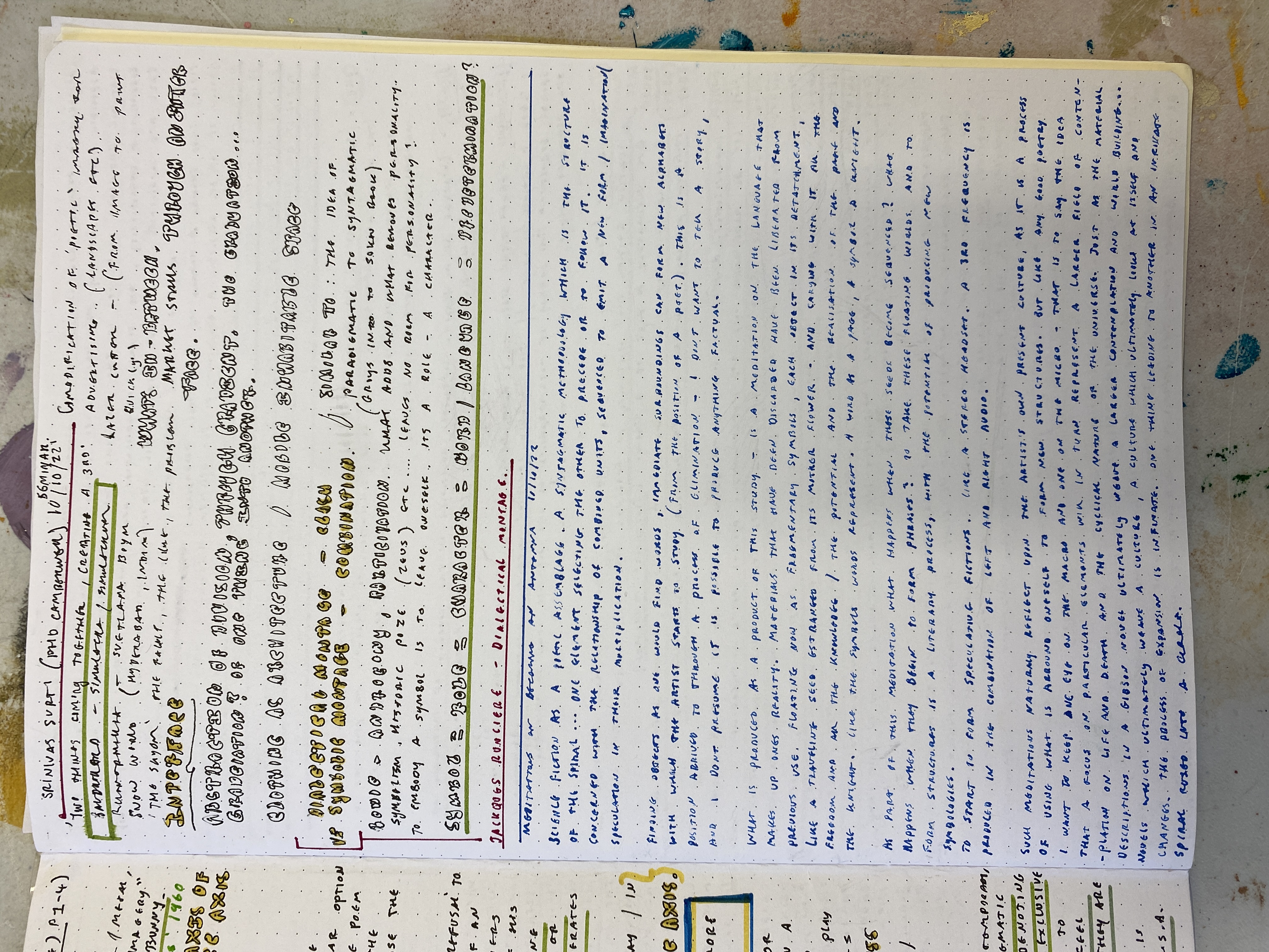 Science fiction as a poetic assemblage