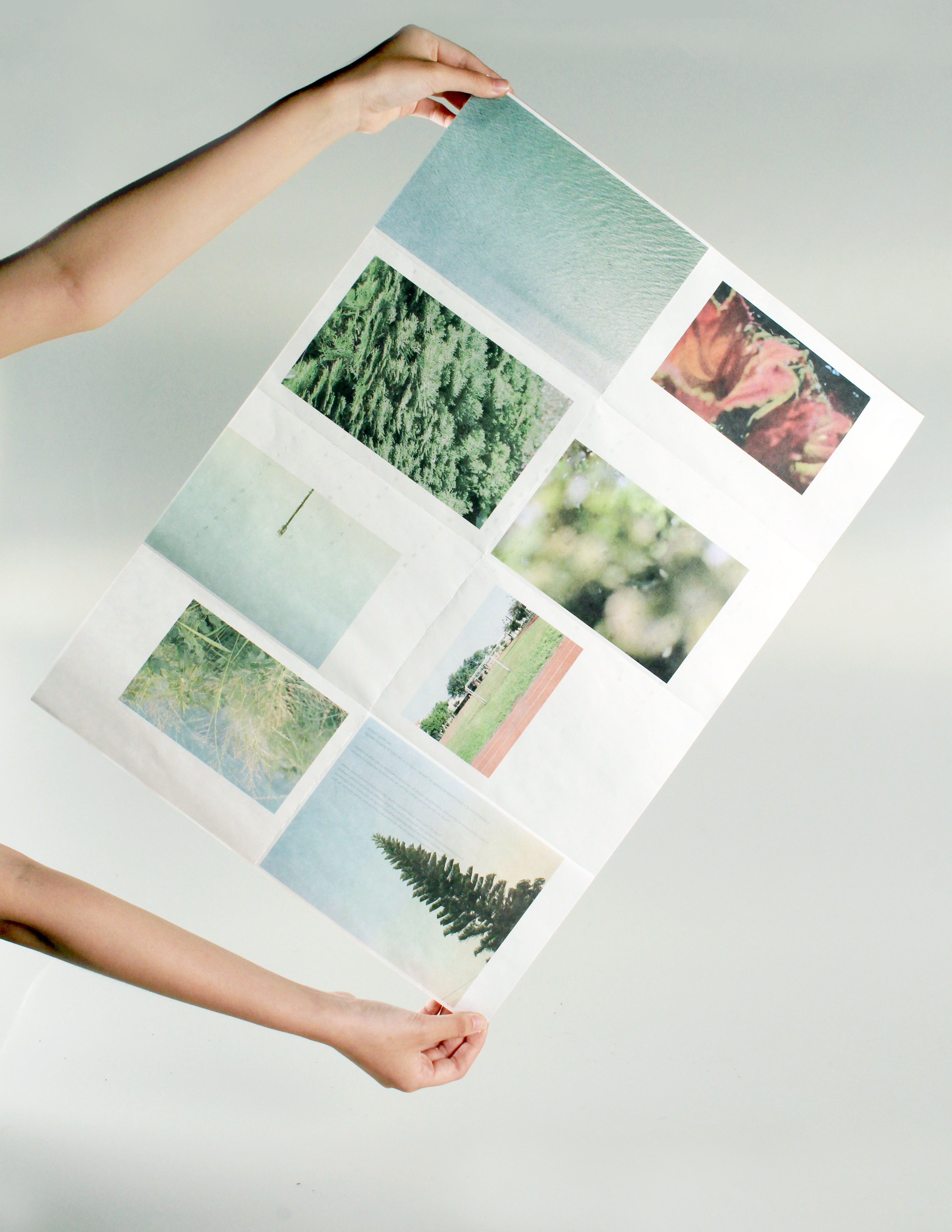 「那些在/日復一日/之間的。」photographic album