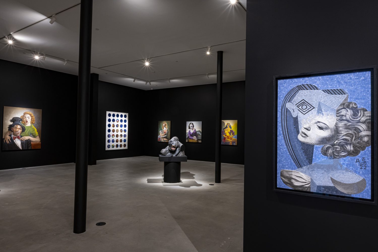 Pohled do expozice výstavy, Fotografie: Ascaso Gallery