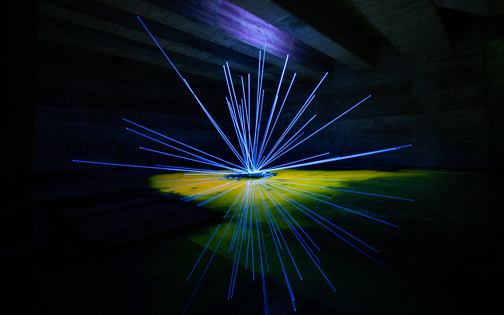 Necromorph, Ausstellungsansicht, Die Fabrik Ruft - Foto: Gianluca Trifilò