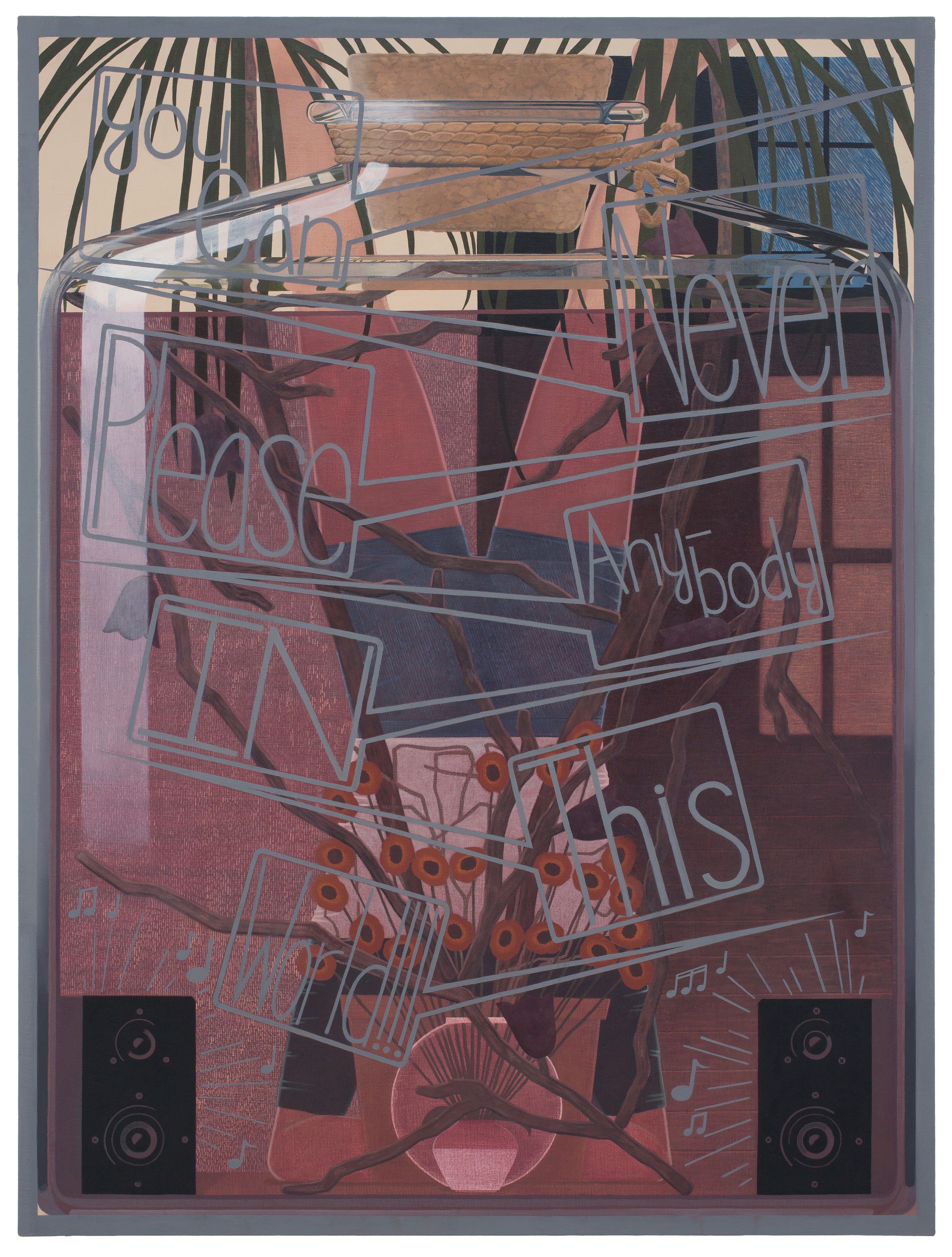 Philosophy of the World, 42" x 56", 2018