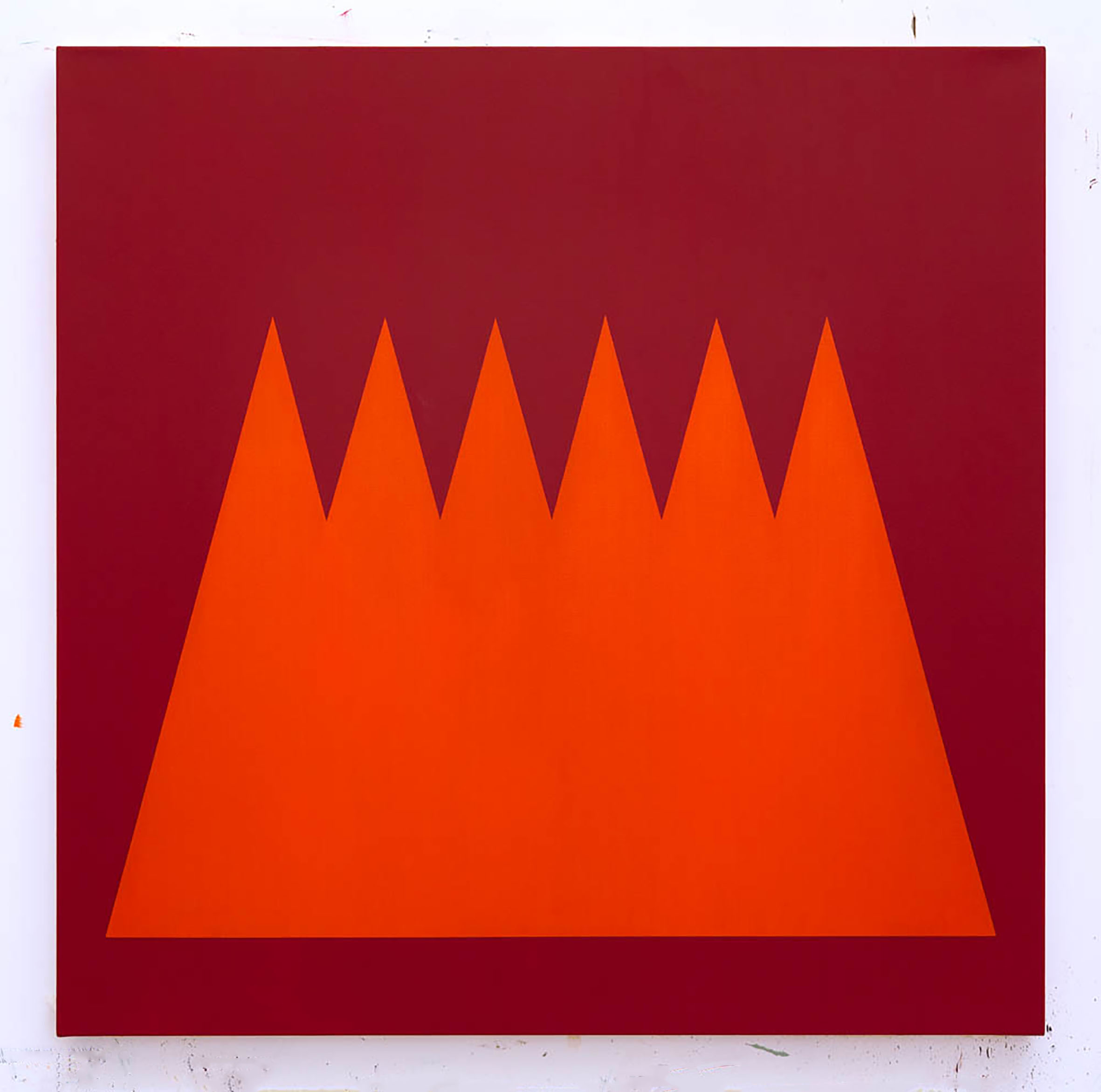 Mt.XI 100cm x 100cm oil and acrylic on canvas 