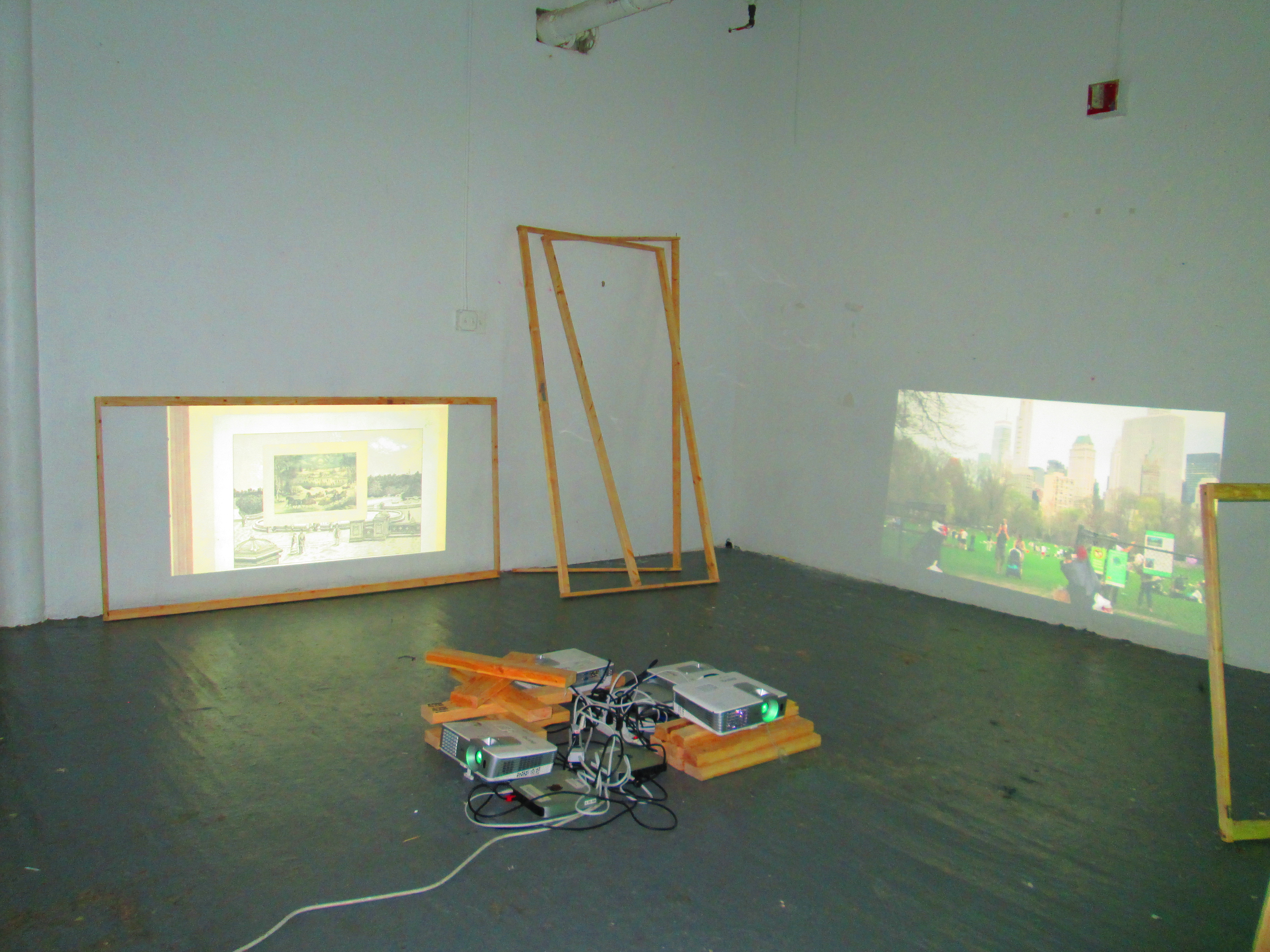 "This Rectilinear Land (In Four Landscapes)", 2019