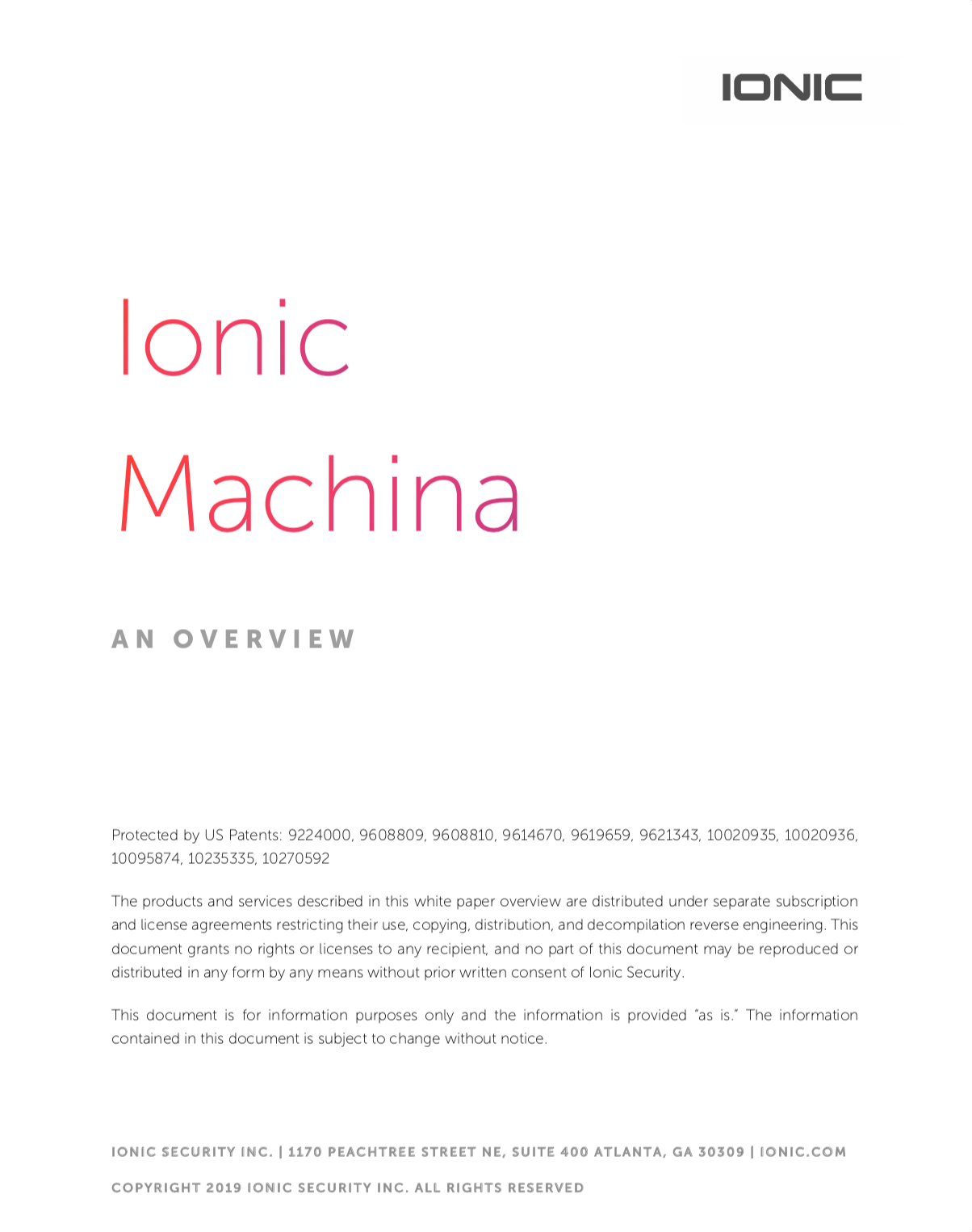 WHITE PAPER TEMPLATE