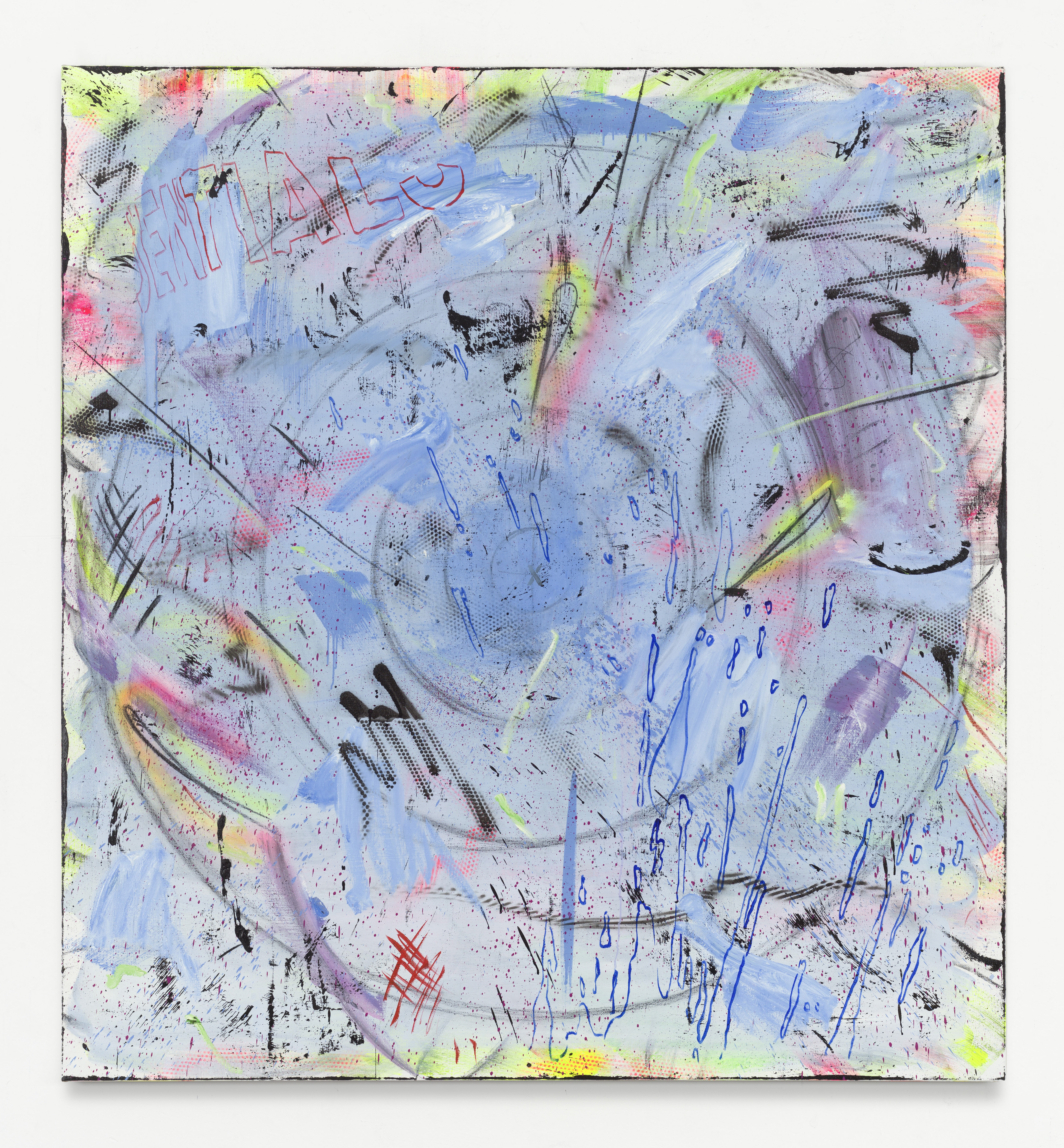 NO FLAG, NO POOL, NO TARGET, 2021 150 x 140cmOil on Canvas