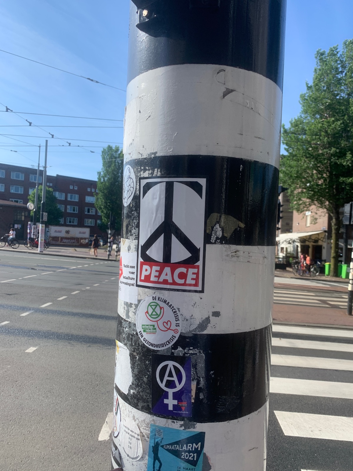 Amsterdam sticker action