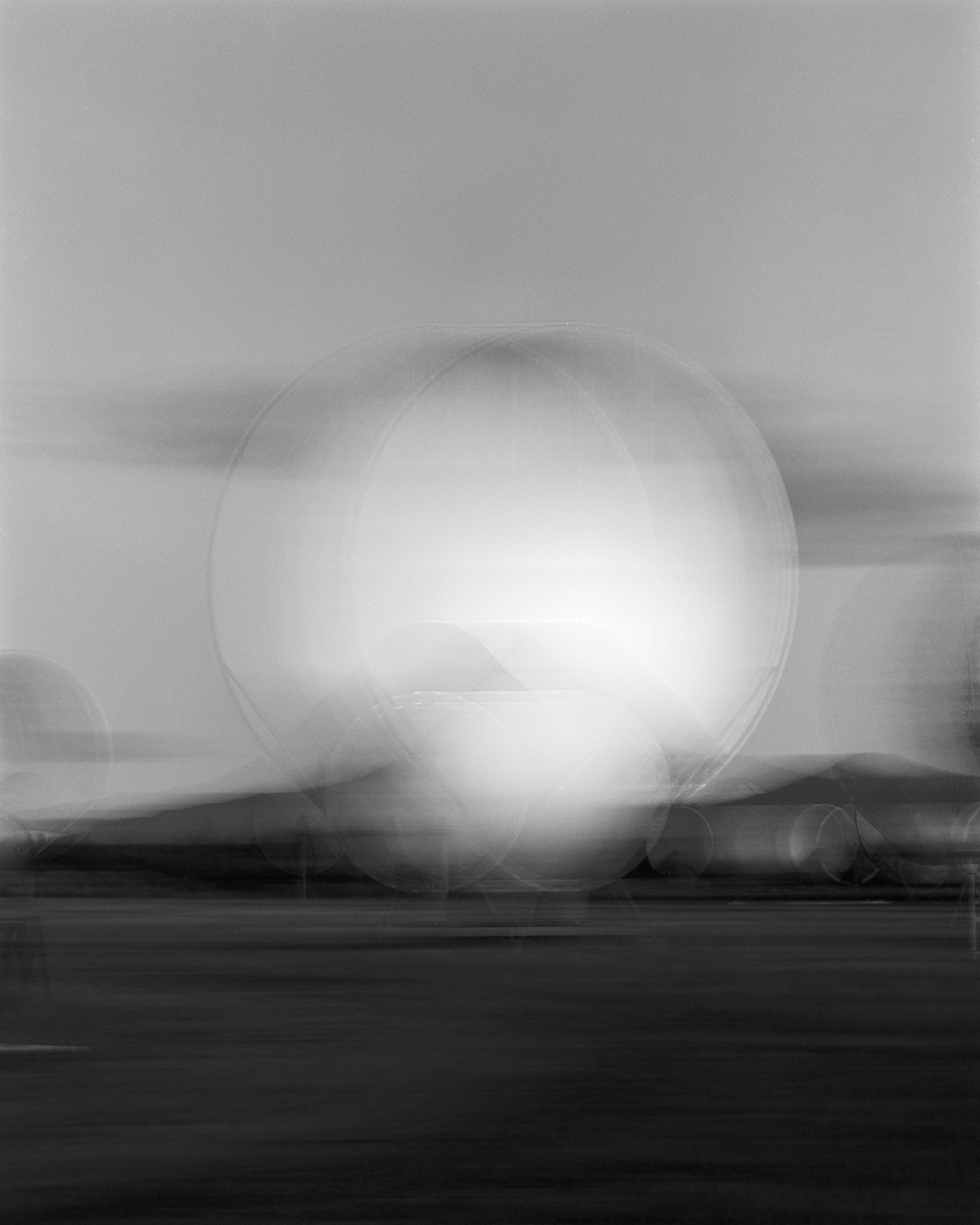 Observing 2, handmade gelatin silver print, 11 x 9", 2024