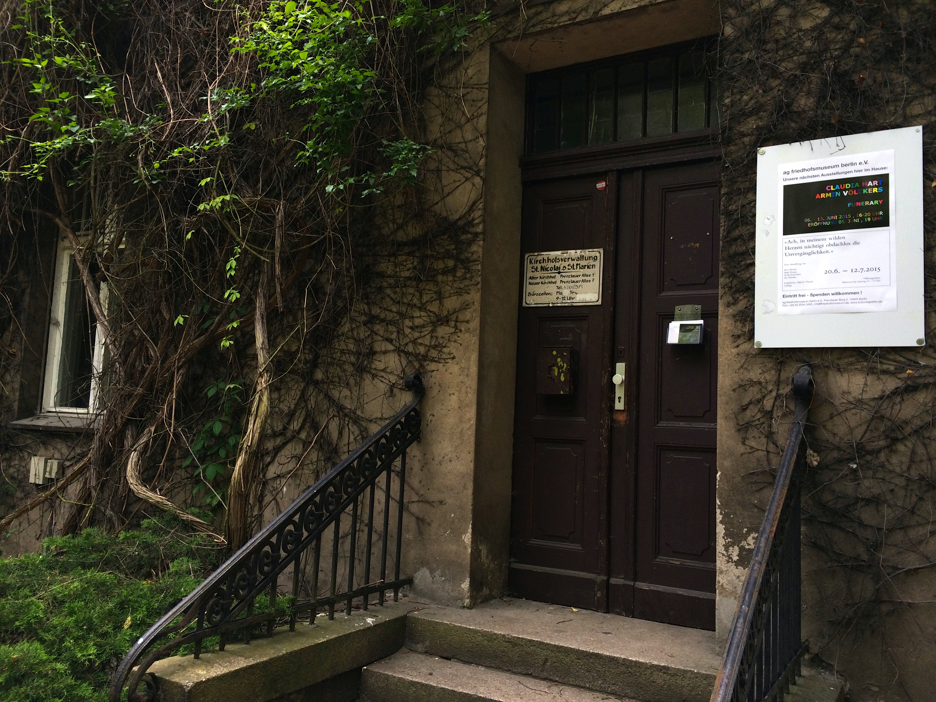 The Alter St. Mattaus Friedhof in Schoenberg, Berlin, Germany
