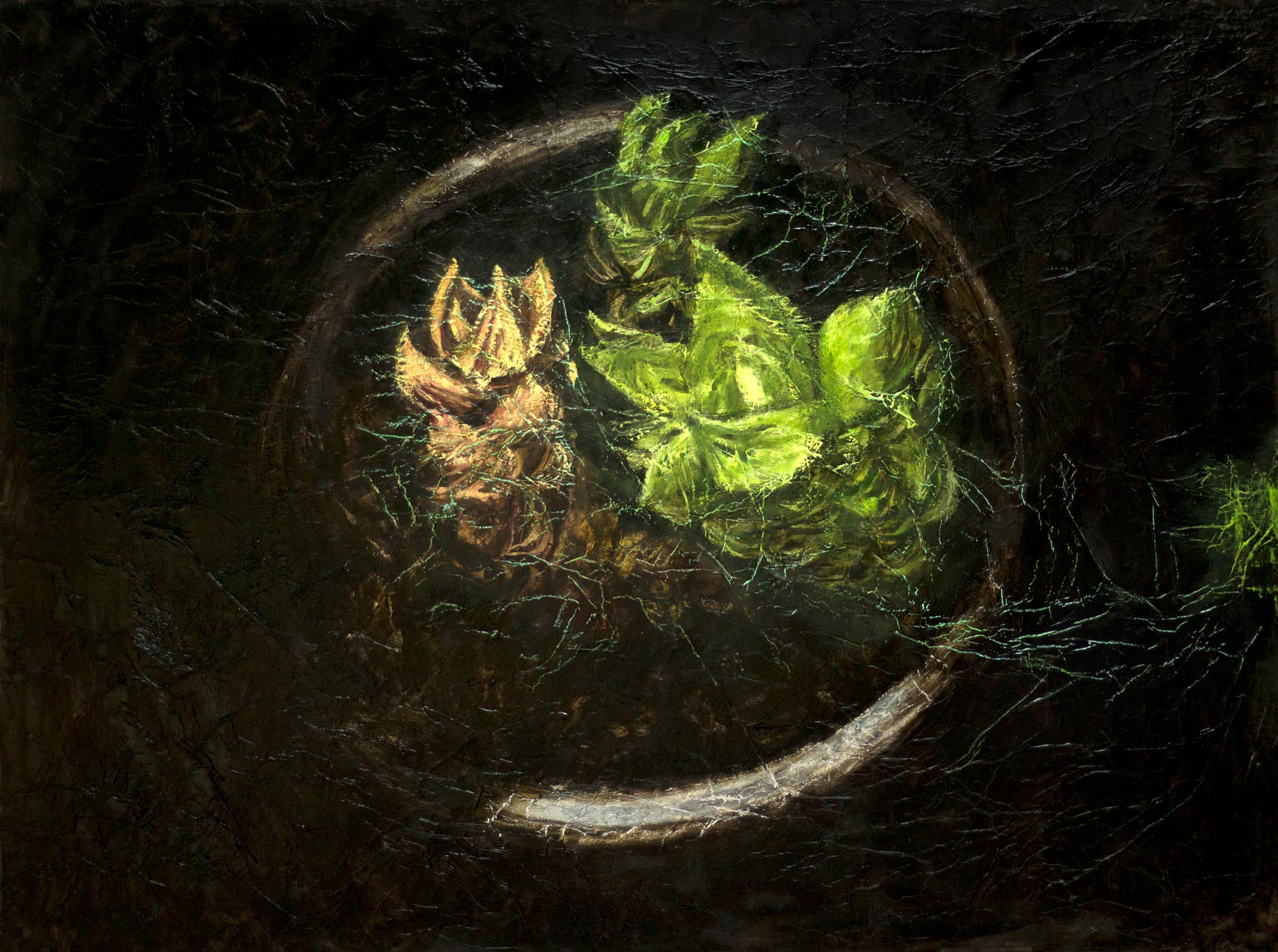 Let there be light, 70 × 50