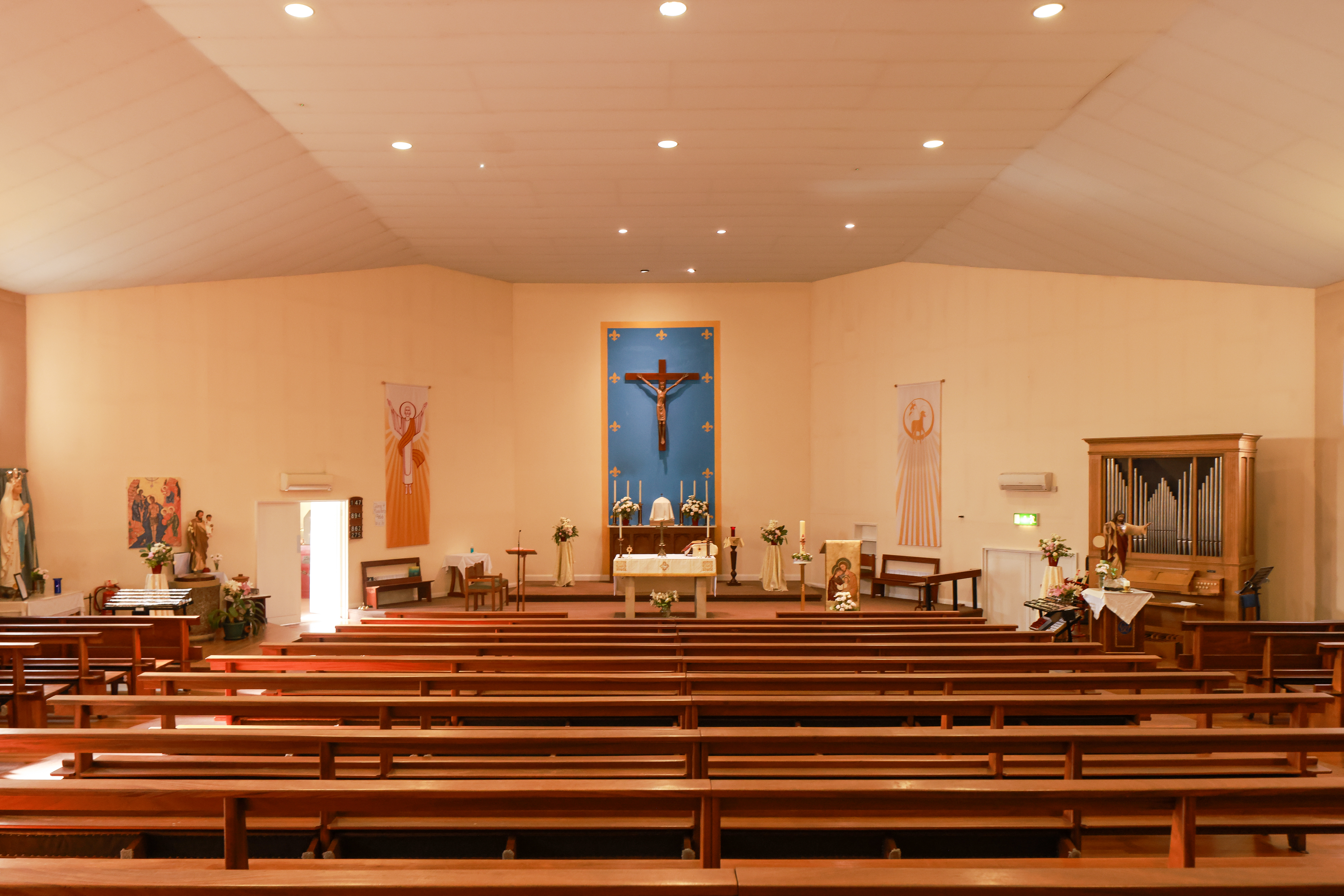 Interior Our Lady of Lourdes Roman Catholic Church