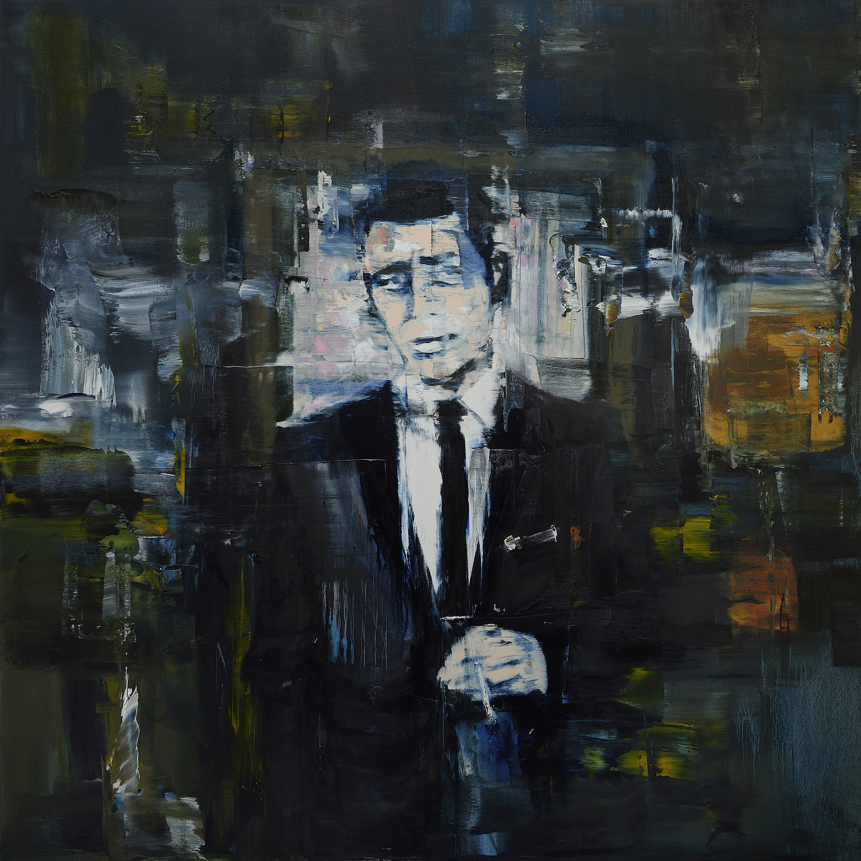 3. Untitled 2017 oil on canvas 72 x 72’ inches
