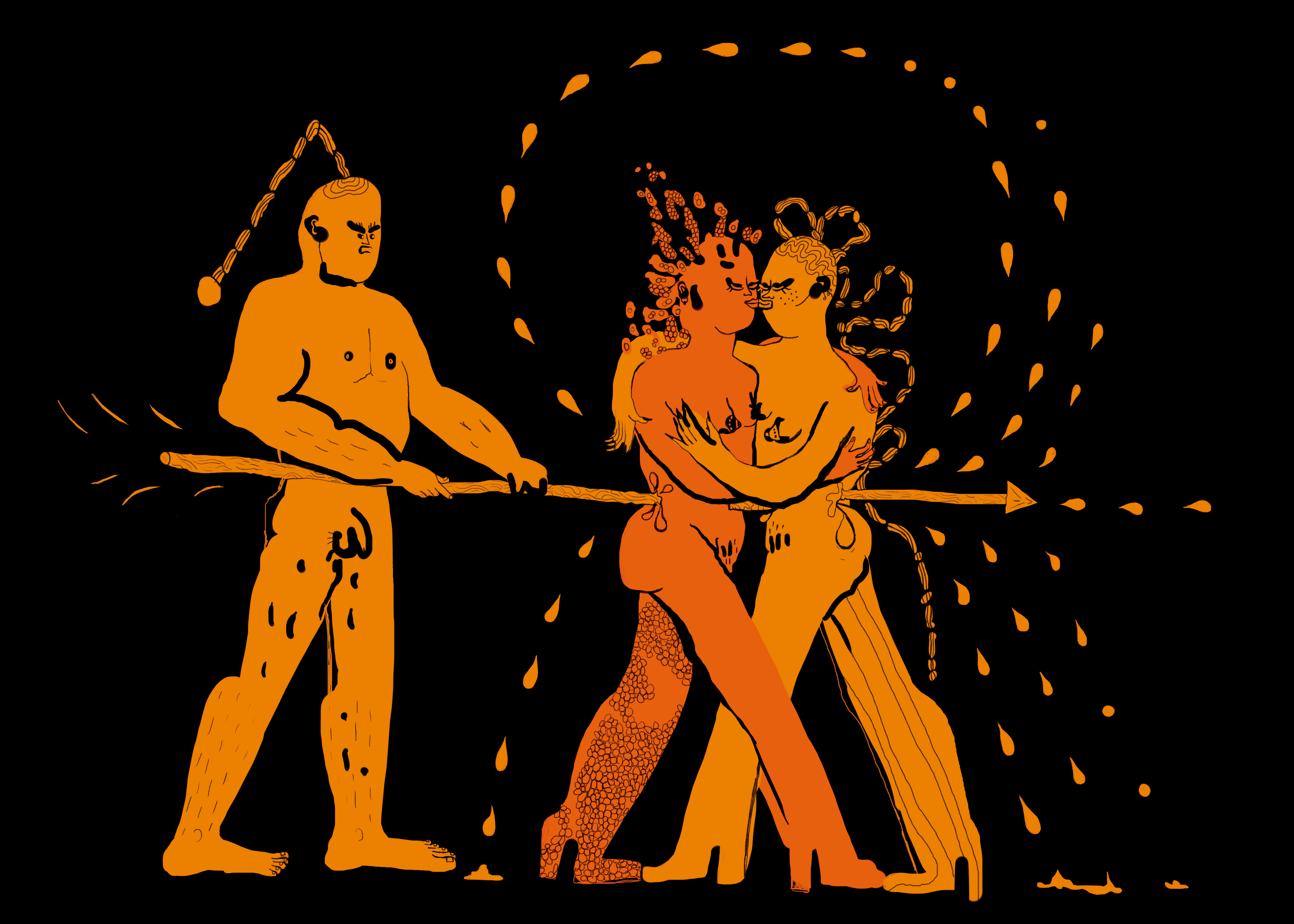 "From Dusk till Dawn" illustration for NT Gent - 2023