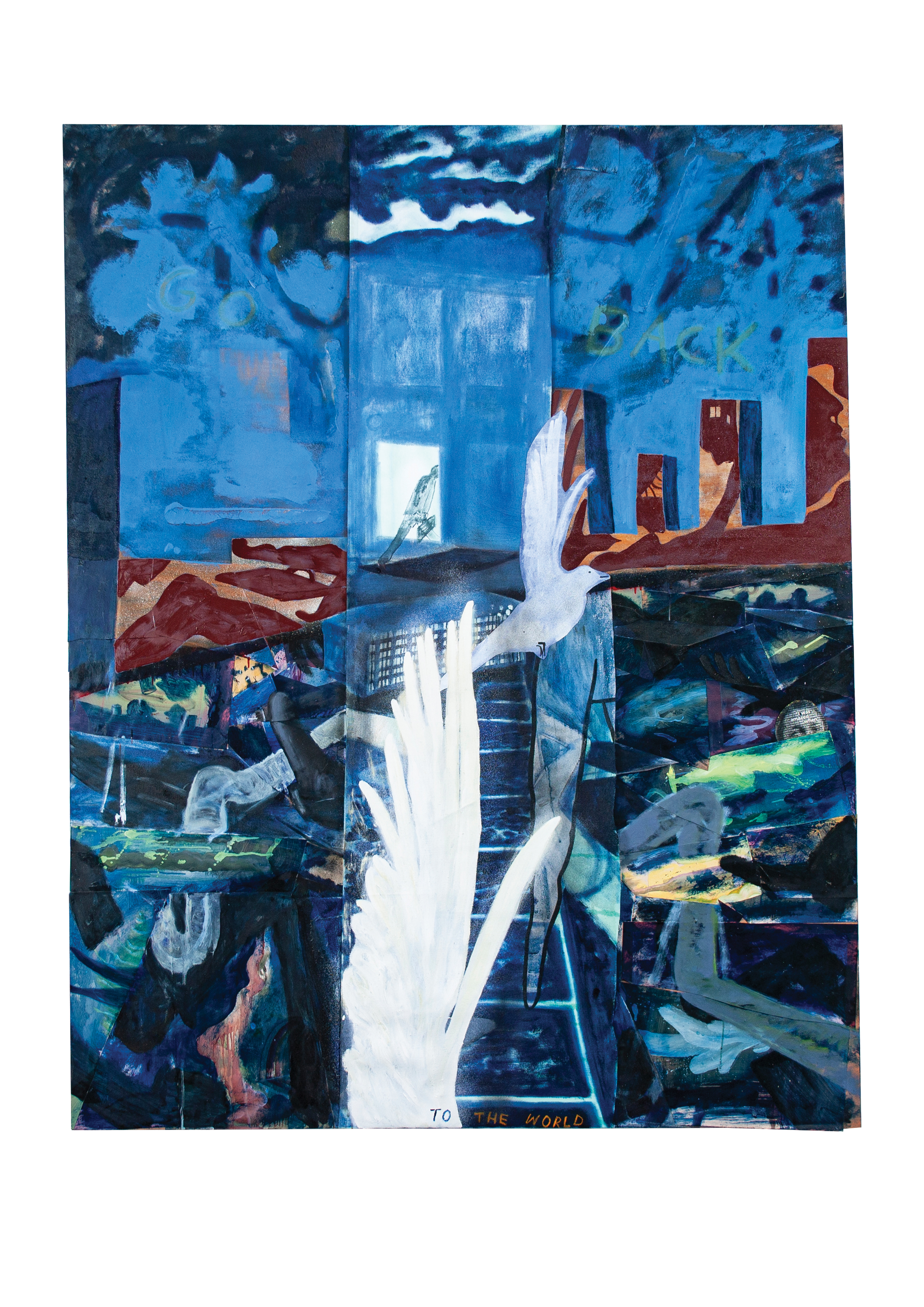 The night comes on, 2023. Editions of 50, A3 £55, A2 £105