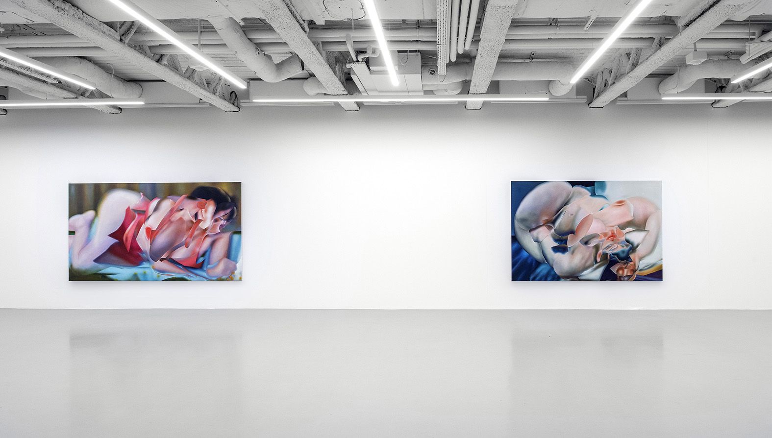 In Bloom & Equipoise Speaking in Tongues, 2024, Oil on canvas