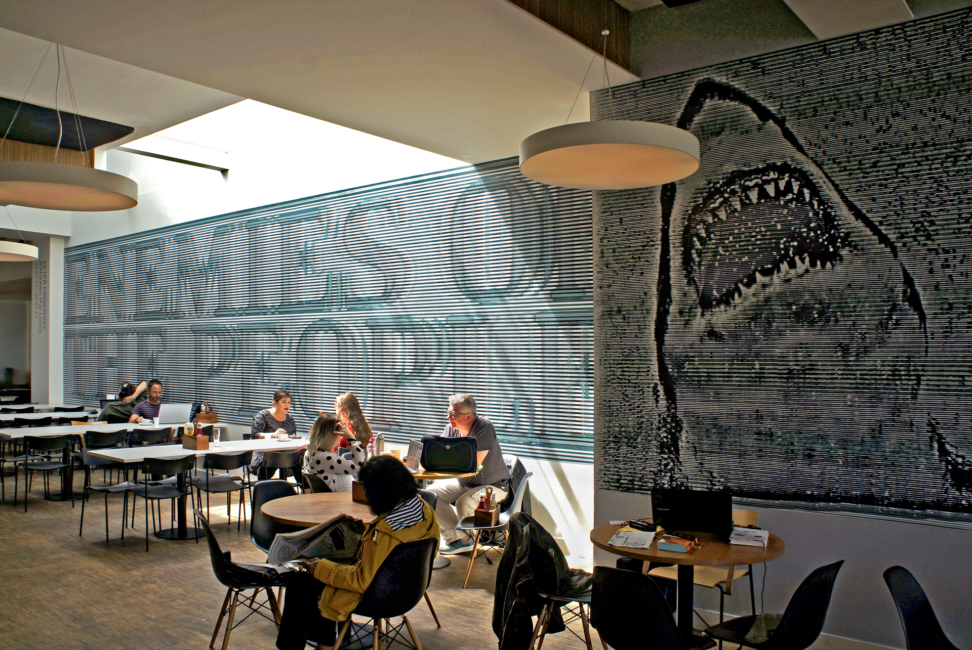 Between the Lines, Installation, Chapter Arts, Cardiff, Wales, 2017