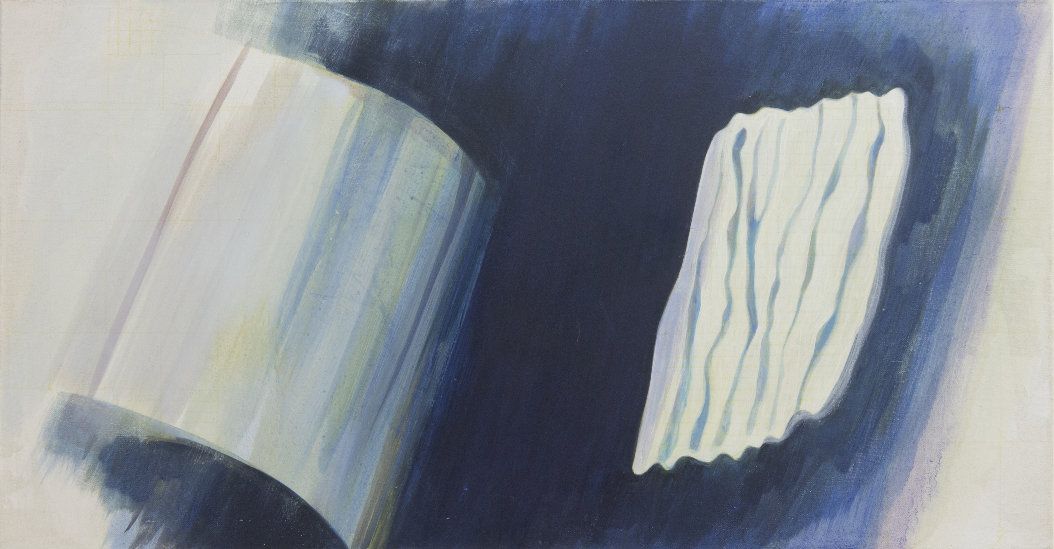 Floating II, 2019, oil on canvas, 40x76cm