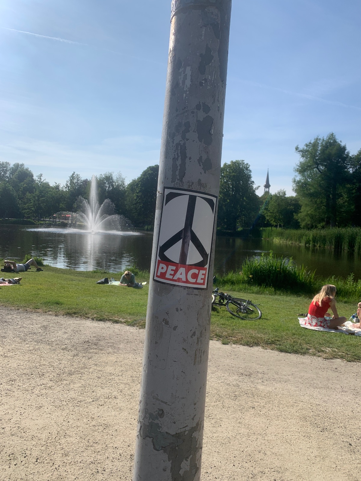 Amsterdam sticker action