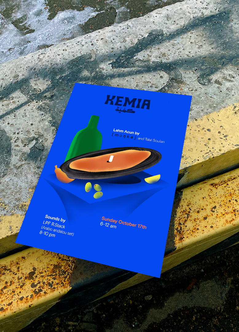 Kemia Pop Up Event - Poster Design