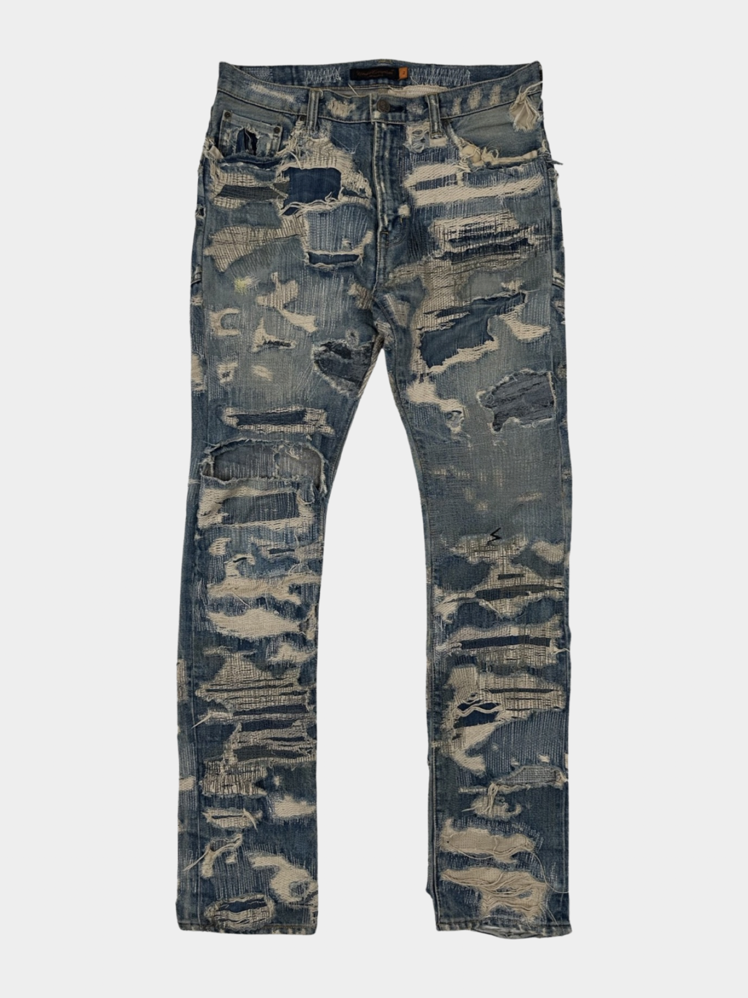 Undercover store denim jeans