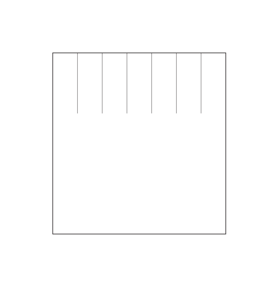 linear variations diagram / section