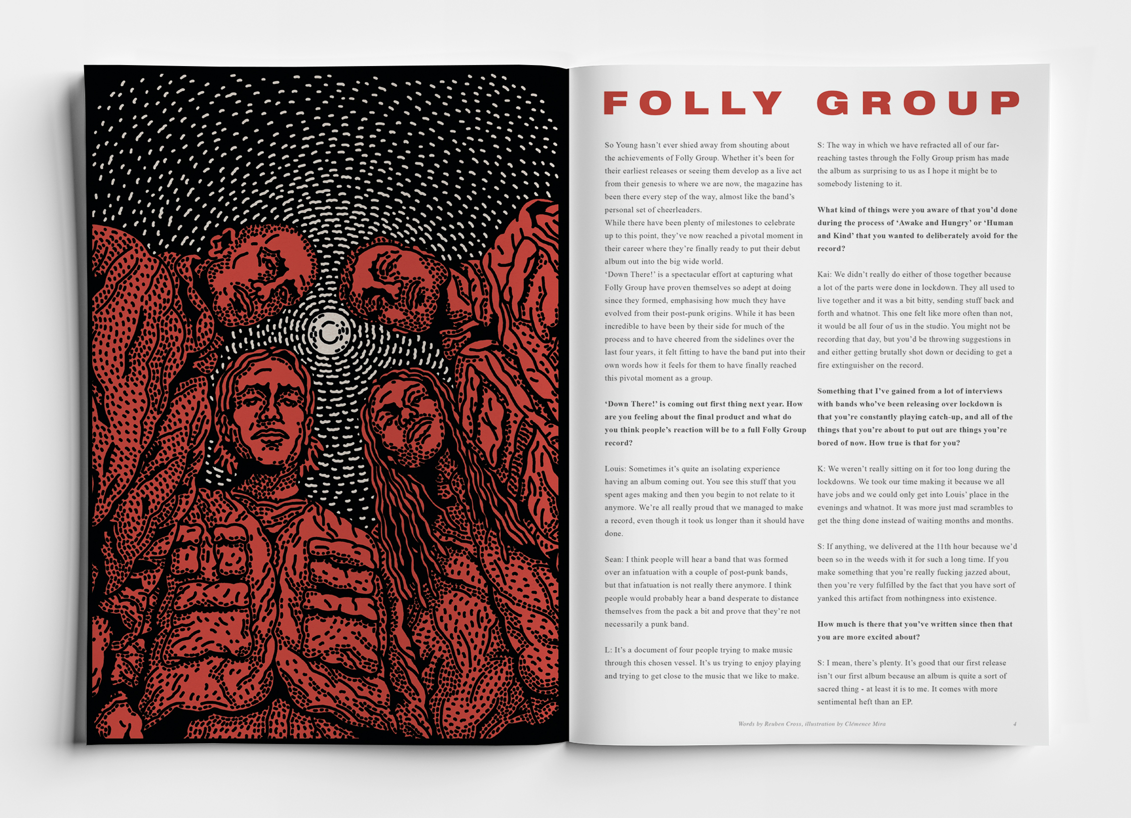 So Young Magazine - portraying Folly Group