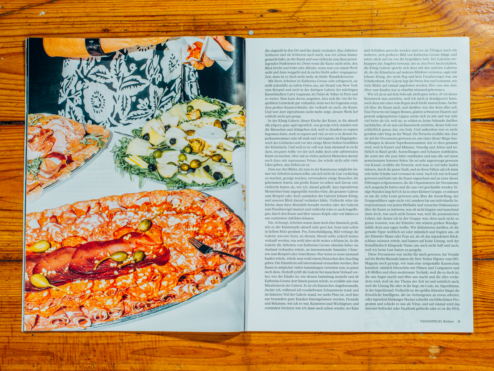 Tagesspiegel BERLINER / Essay zur Berlin Art Week mit Jakob Haupt / September 2017