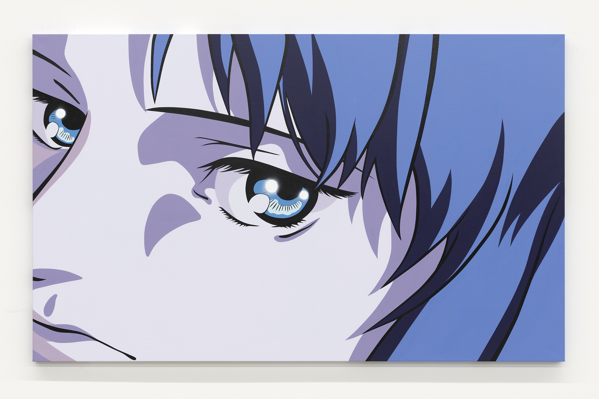 yyth, Series 14 (2024), Acrylic and Paint on Canvas, 80.3 x 116.6cm