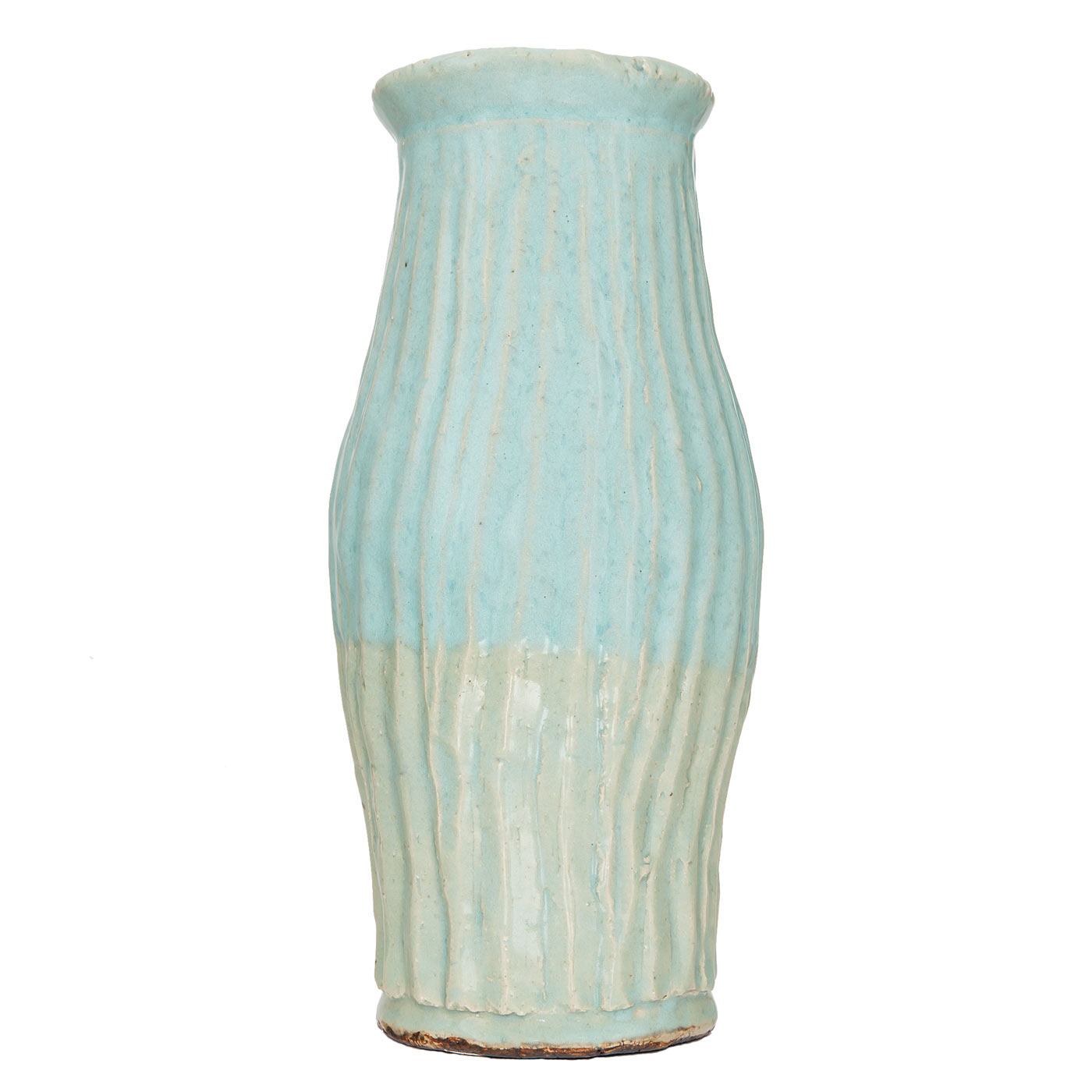 Line Pale Parts Green vase, 27.10.14Glazed ceramic stoneware32 x 12.5cm