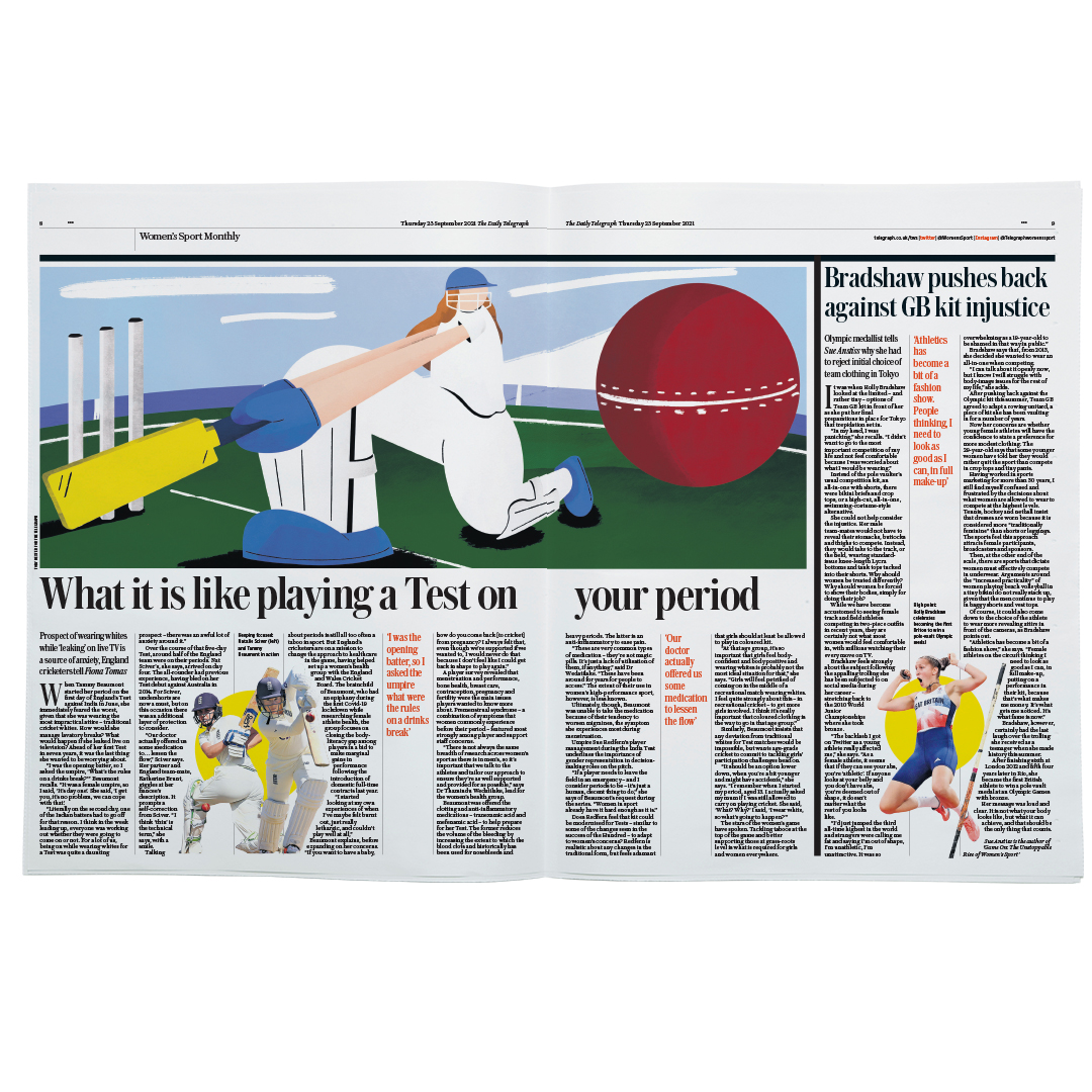 Playing cricket on your period - 23 September 2021