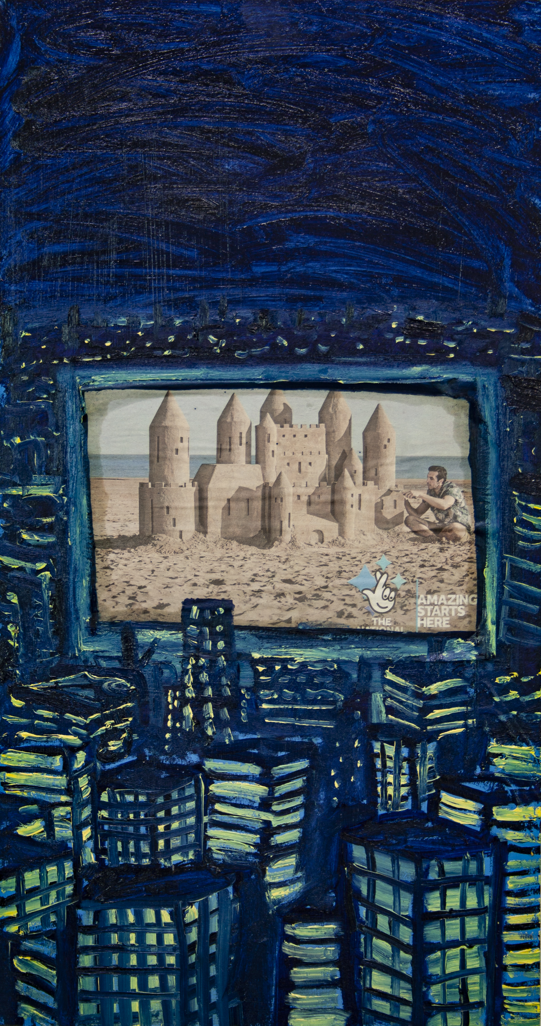  In it to win it, 58x29cm, 2021