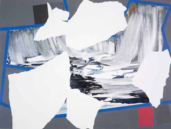 Untitled, acrylic on board 40x53", 100x132,5cm 