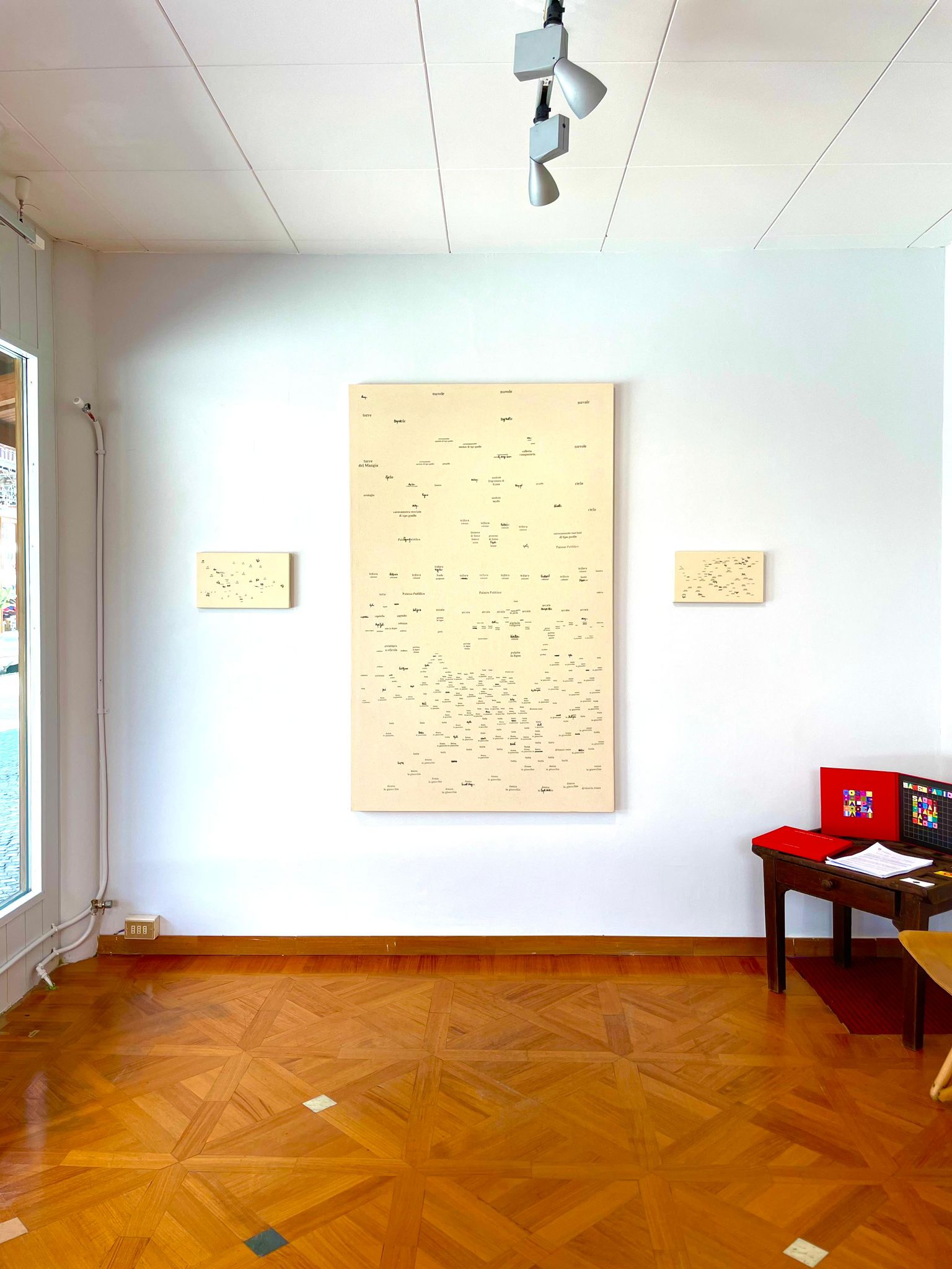 Dialogo sulle parole. Serena Gamba-Alighiero Boetti, NP-ArtLab, Galleria Umberto Benappi, Sansicario Alto, 2024